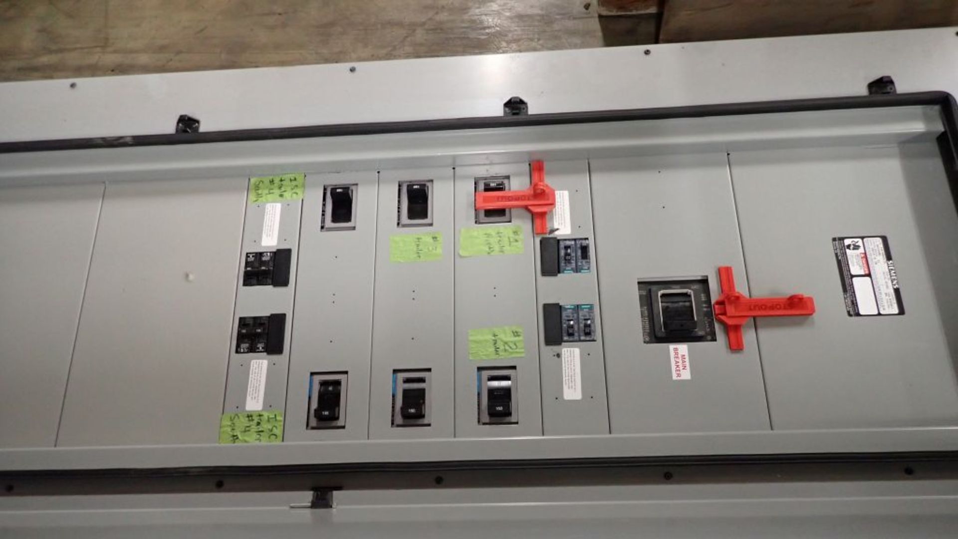 Siemens Power Panel | Cat No. P4A75M800CTS; 800A Max; 3-Wire; 1PH; Tag: 245631 - Image 5 of 18