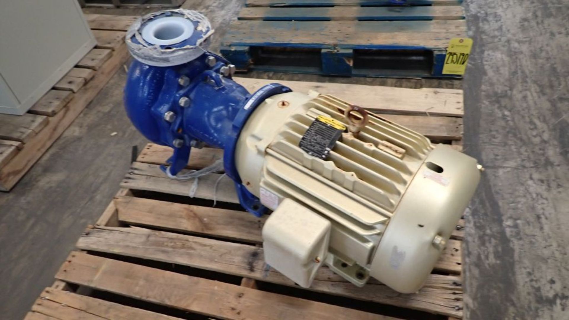 Flowserve Imnomag Sealless Pump w/Baldor 20 HP Motor | Pump Part No. B665011100-BF0, Imp. Dia/Max
