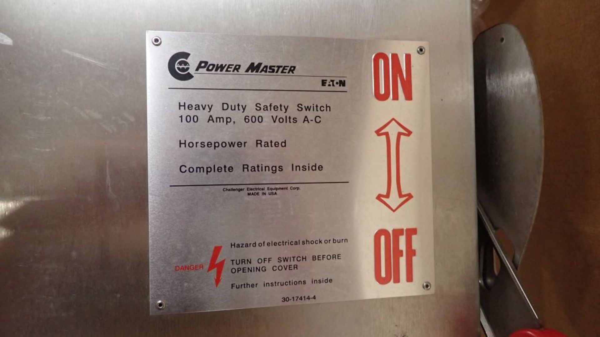 Lot of (11) Safety Switches and (1) Protector Device | (5) Eaton Heavy Duty Safety Switches Cat - Image 10 of 14