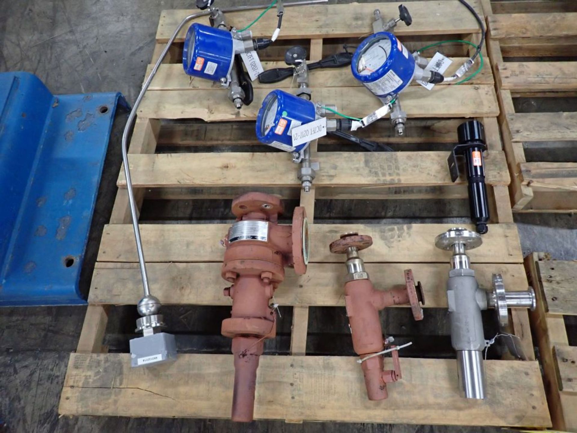 Lot of Assorted Components | Includes: Farris Relief Valve; Krohne Transmitter; RayTek Thermalert