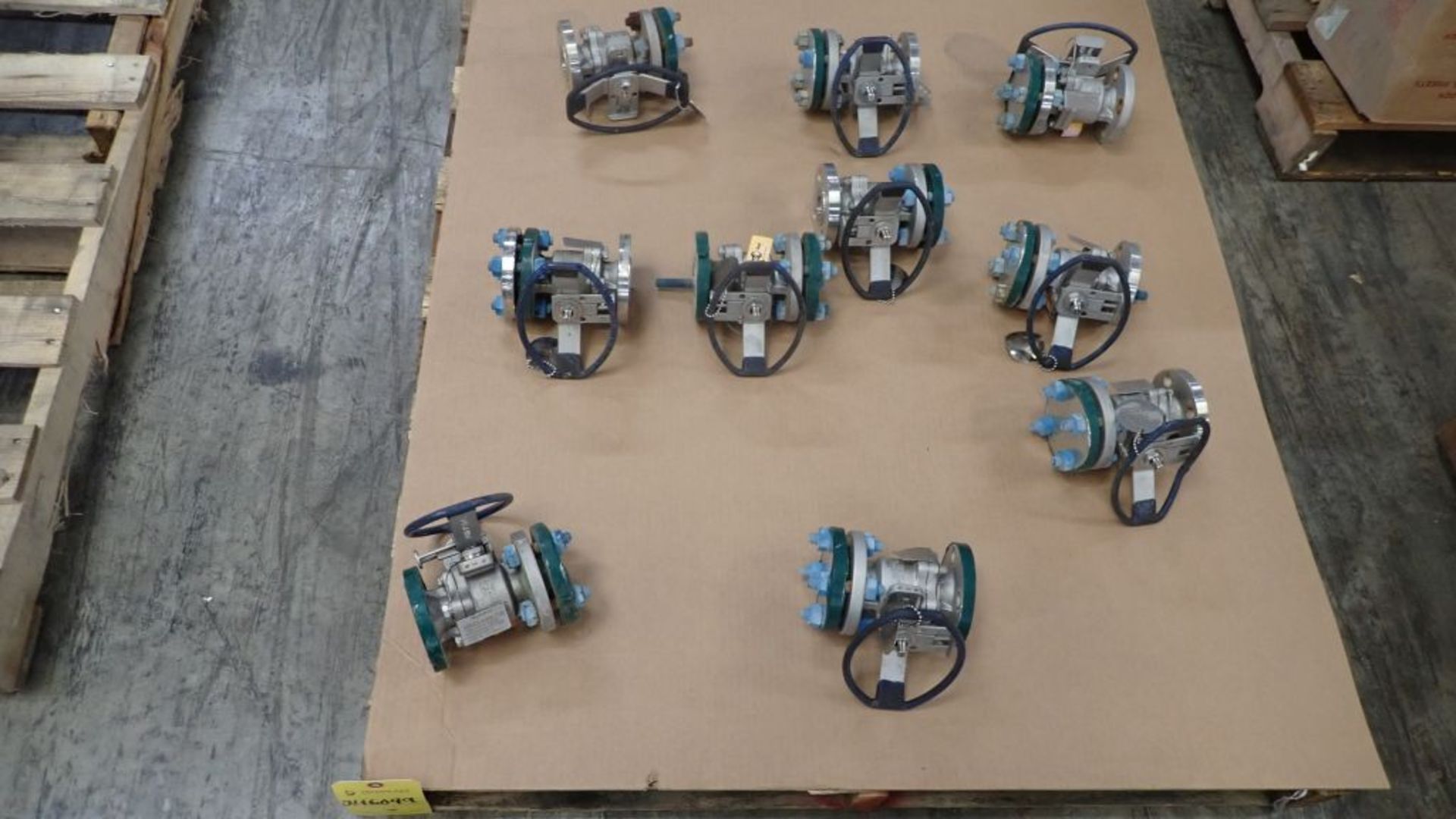 Lot of (10) PBM 1" Valves | Class-150, CF8M Body; Tag: 246099