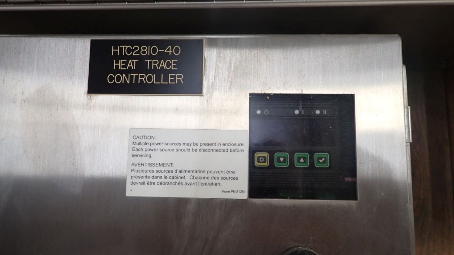 Lot of (1) Control Panel and (1) Heat Trace Controller | (1) Control Panel Model No. 8-CP-2810-C1 - Image 13 of 14