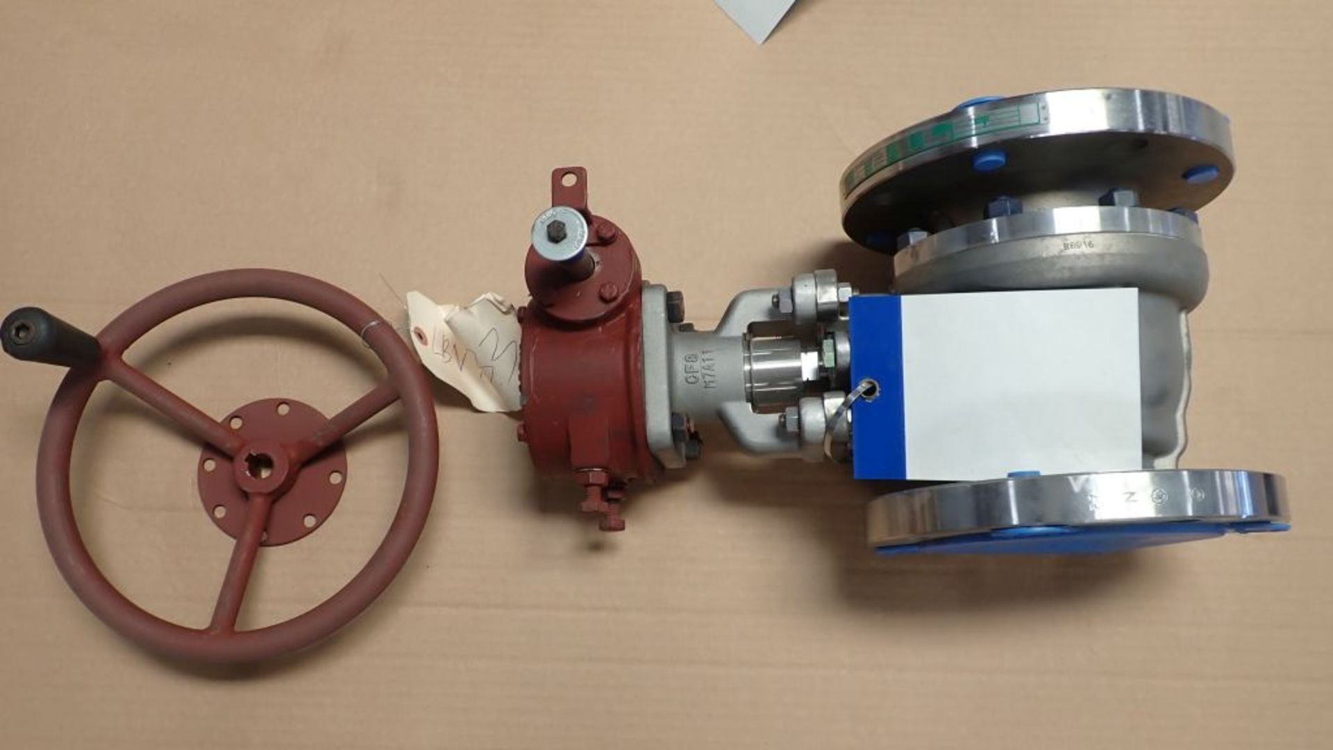 Lot of (2) Ladish 4" Hastelloy Valves w/Cait Actuator | Valve Class-150, CX2MW Body; Actuator - Image 3 of 12