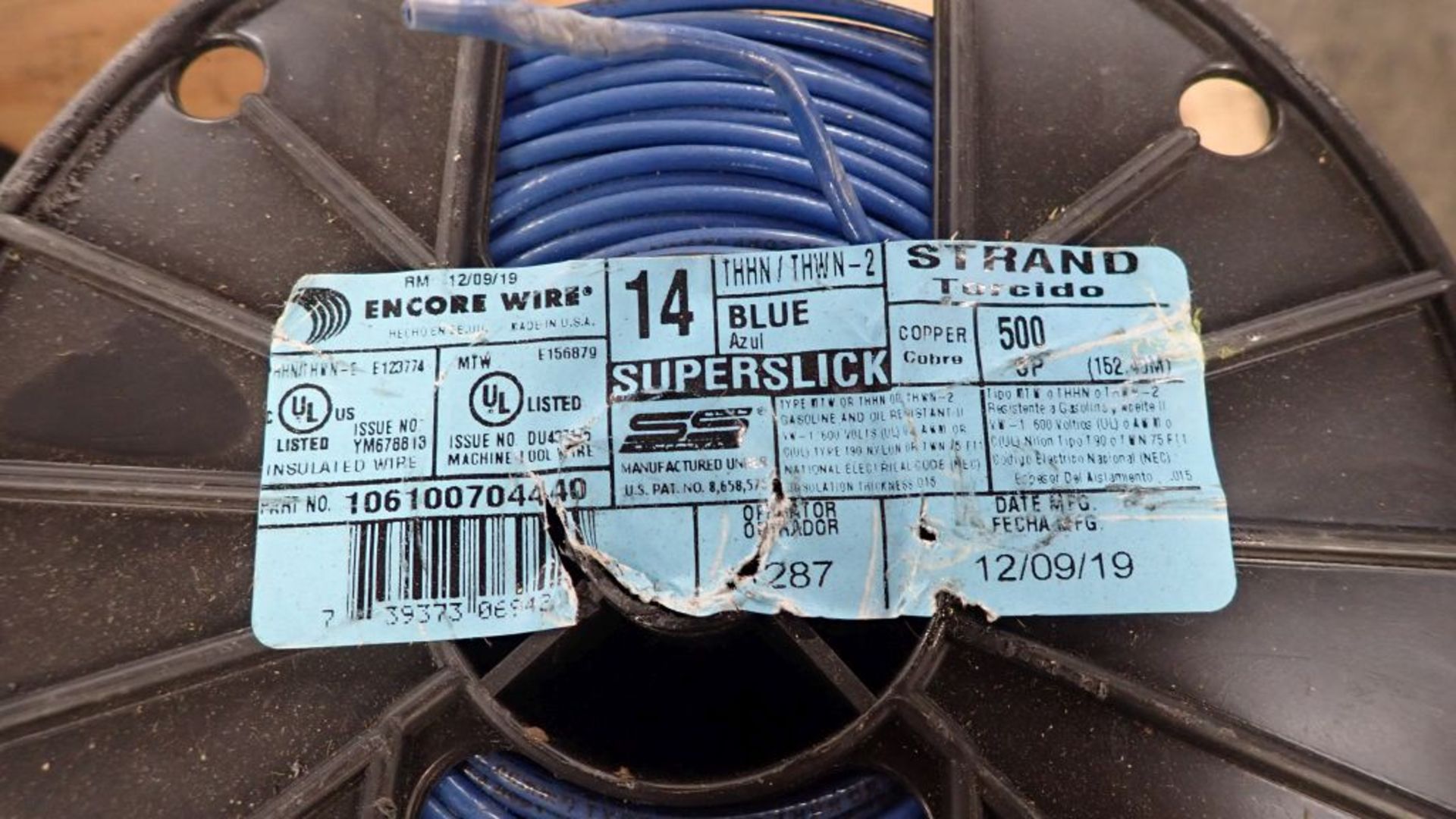 Lot of Assorted Cable Wires | Includes: Cerrowire 500' Part No. E85964A; Encore 500' Part No. - Image 8 of 14