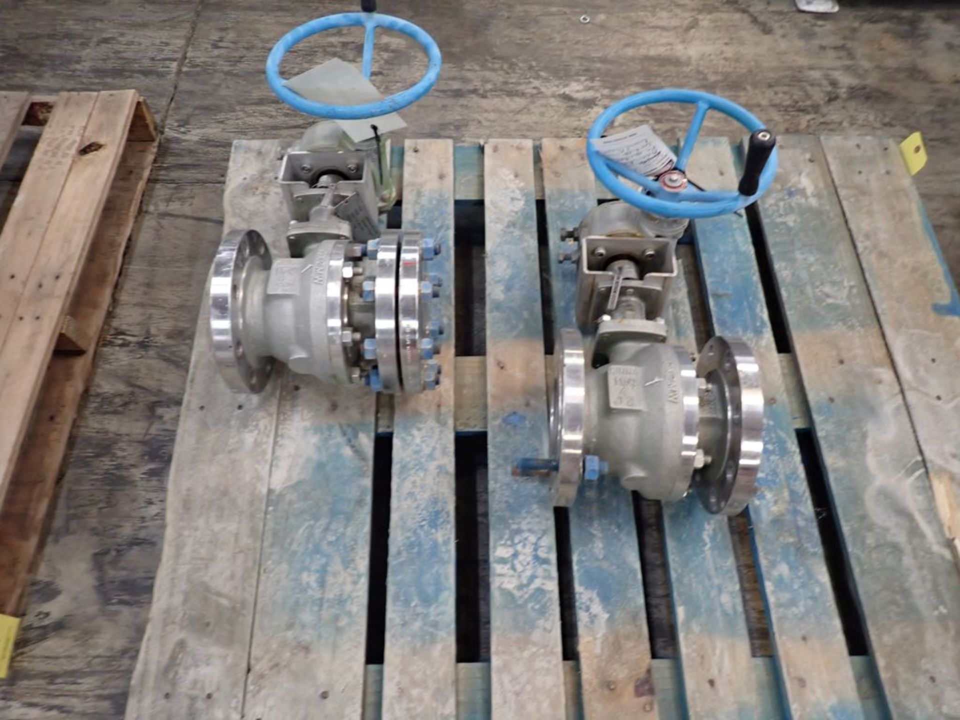 Lot of (2) Kinka 4" Hastelloy Valves w/Actuator | Class-150, CX2MW Body; Sambo Actuator Model No. - Image 3 of 6