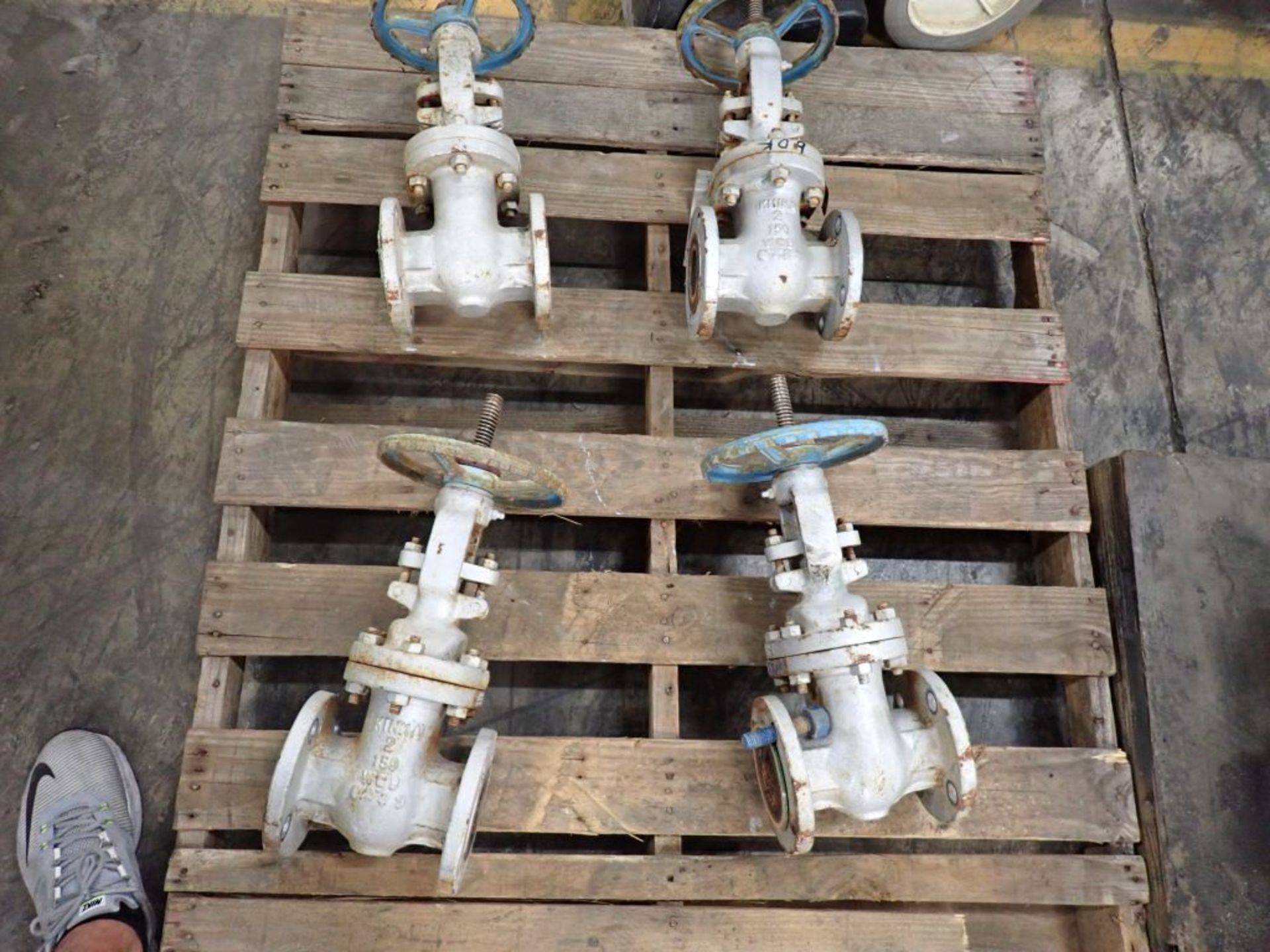 Lot of (4) Kinka 2" Carbon Steel Valves w/Actuator | Class-150; WCB Body; Tag: 245393 - Image 2 of 4
