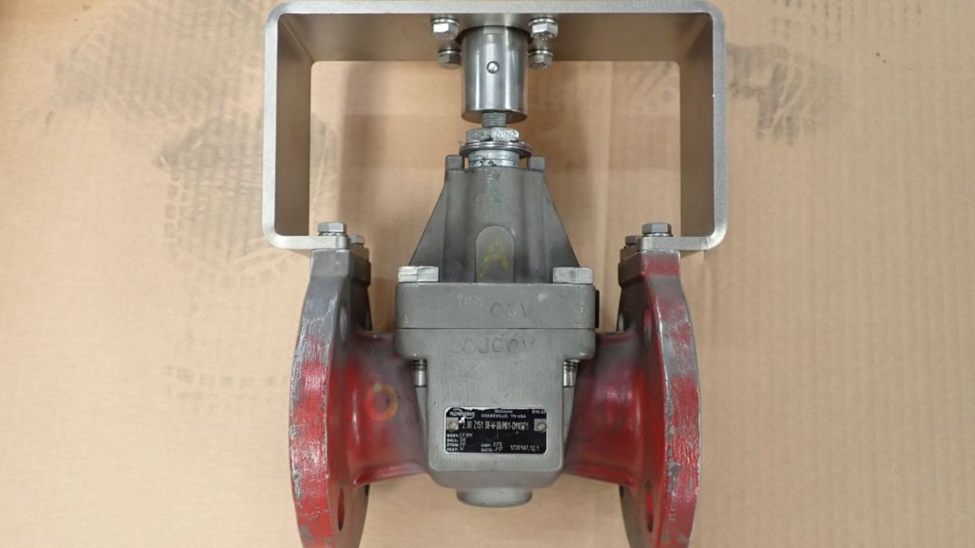 Lot of (2) Assorted Flowserve 2" Hastelloy Valves w/Actuators | (1) Valve CX2MW Body; (1) Valve CF8M - Image 4 of 13