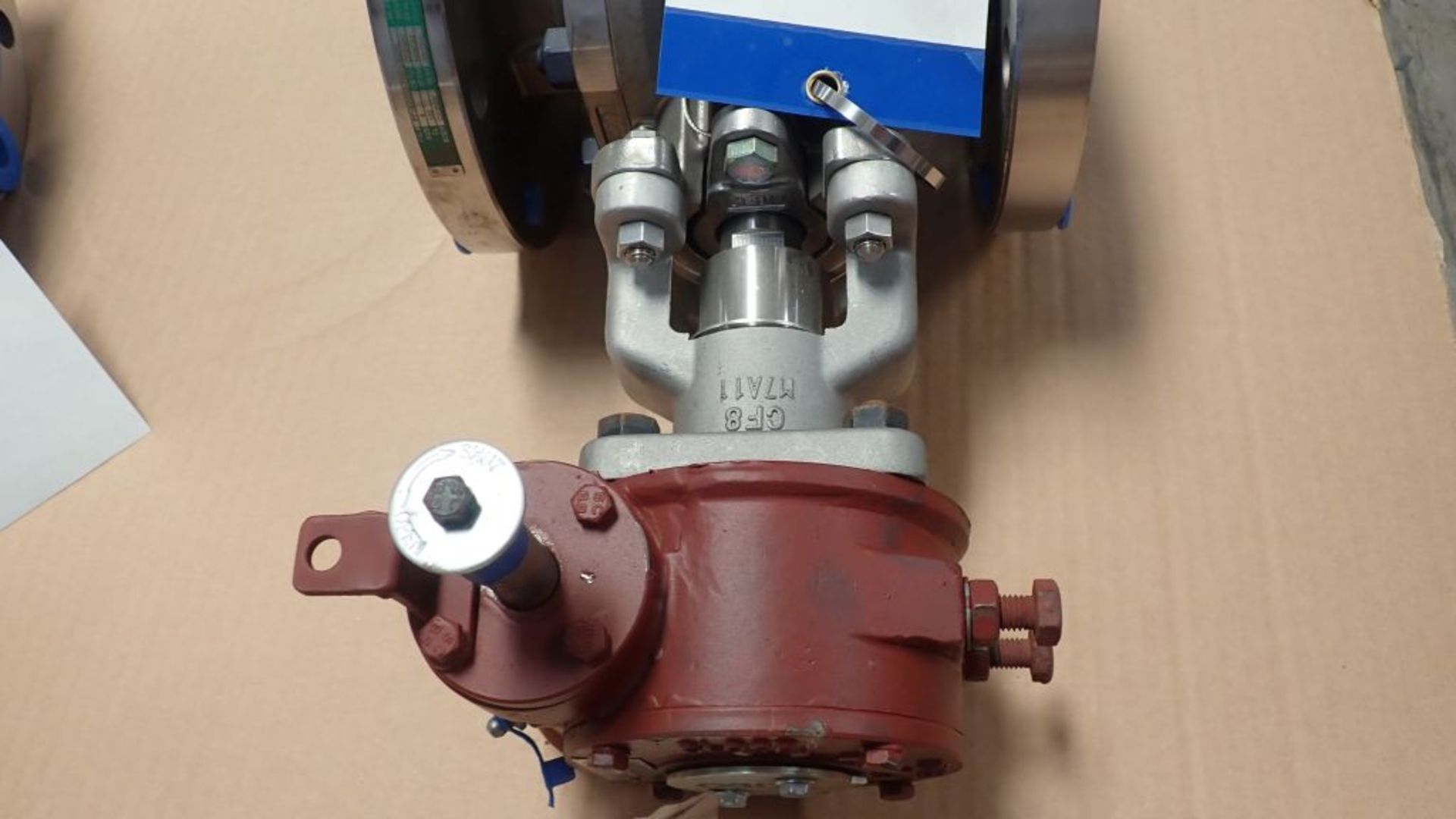 Lot of (2) Ladish 4" Hastelloy Valves w/Cait Actuator | Valve Class-150, CX2MW Body; Actuator - Image 5 of 12