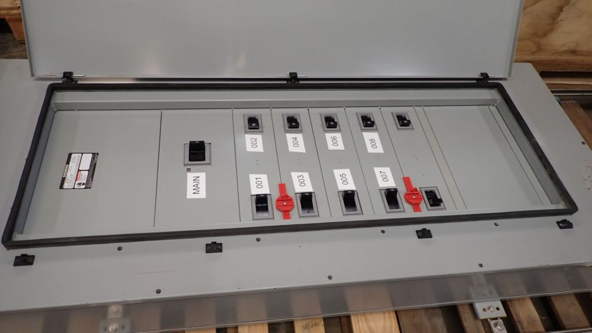 Siemens Power Panel | Cat No. P4A75MB600CTS; 600A; 240/120V; 3W; 1PH; Tag: 244209 - Image 5 of 7