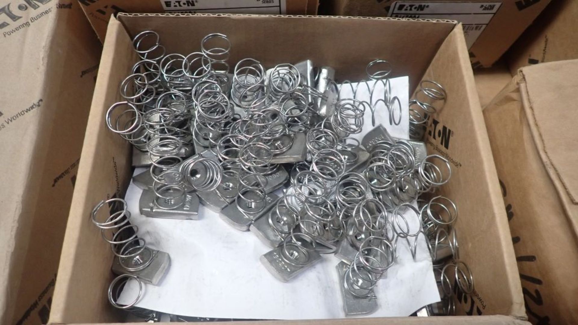 Lot of Assorted Components | Includes: Door Closer Part No. 416AL; G-Clips Fasteners; Lock Nut Cat - Image 3 of 12