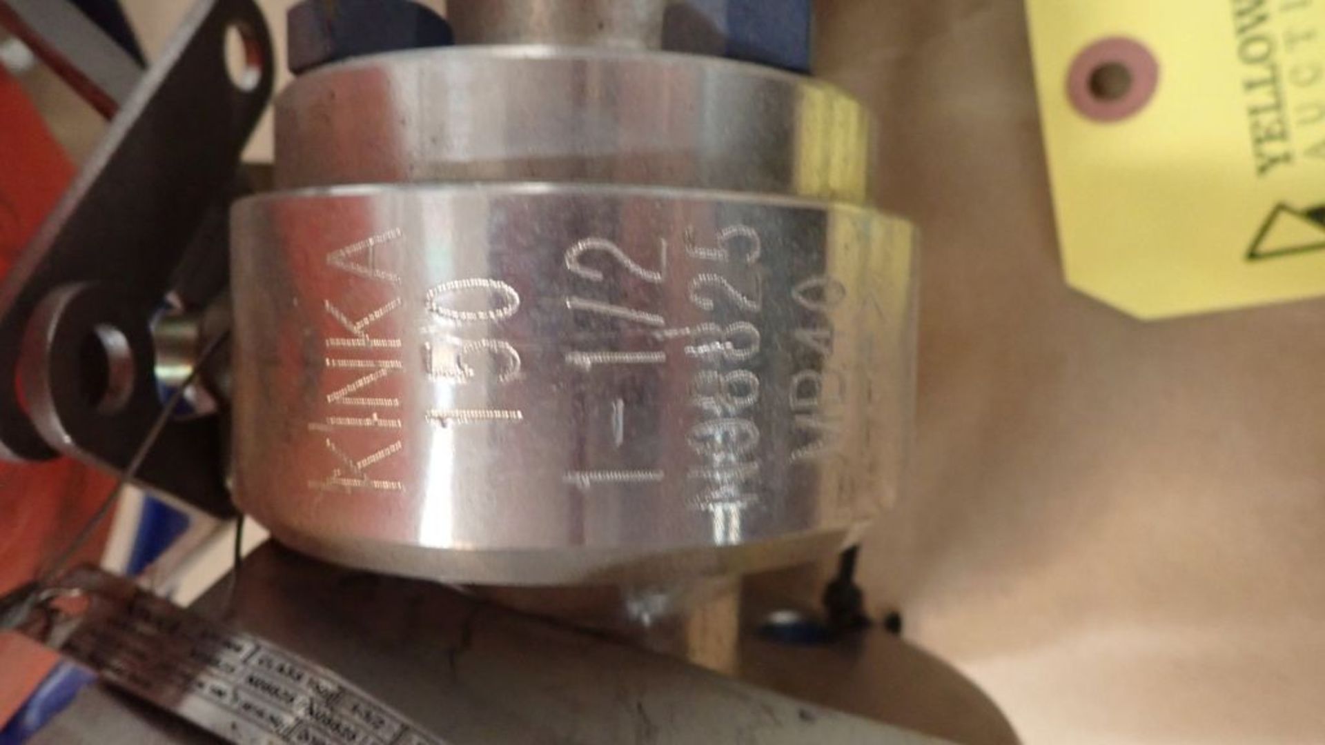 Lot of (2) Kinka 1-1/2" Alloy 825 Valves | Class-150; N08825 Body; Tag: 245207 - Image 3 of 5