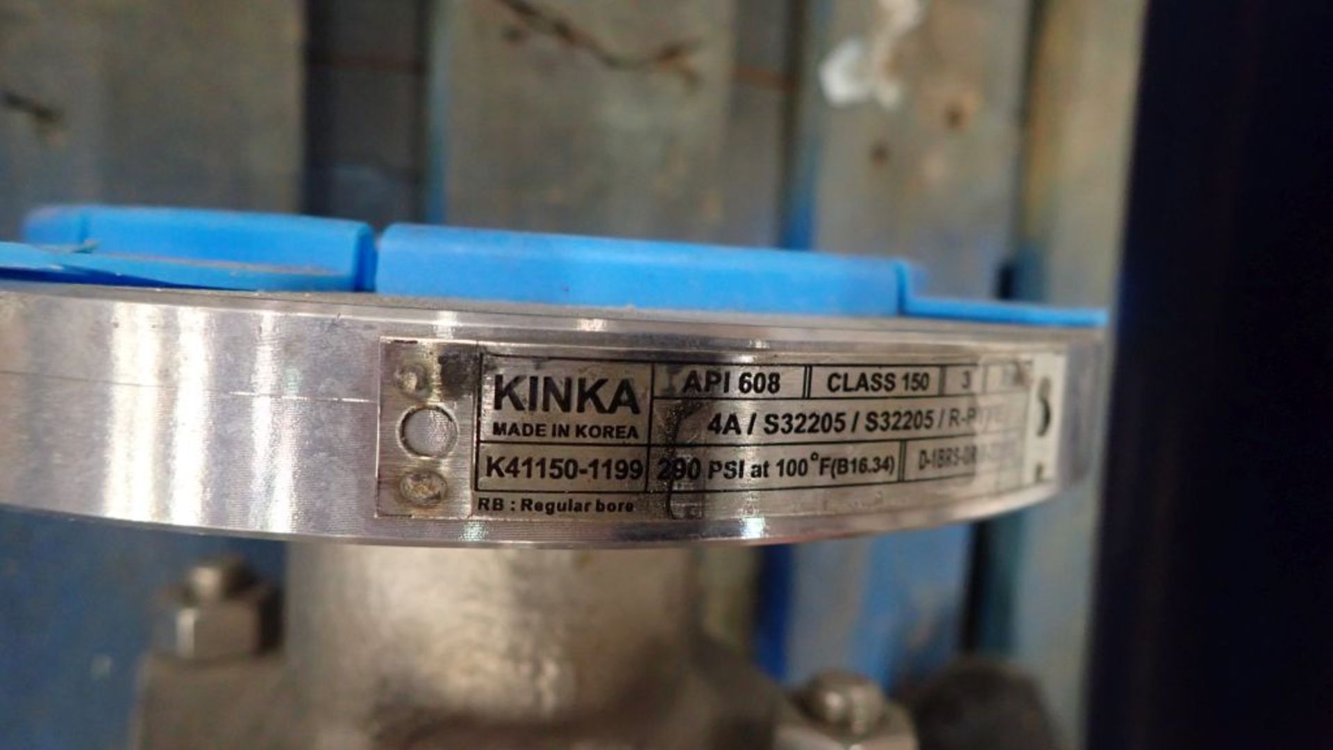 Lot of (4) Kinka 3" Ball Valves | Class-150; CX2MW Body; Tag: 245994 - Image 7 of 22