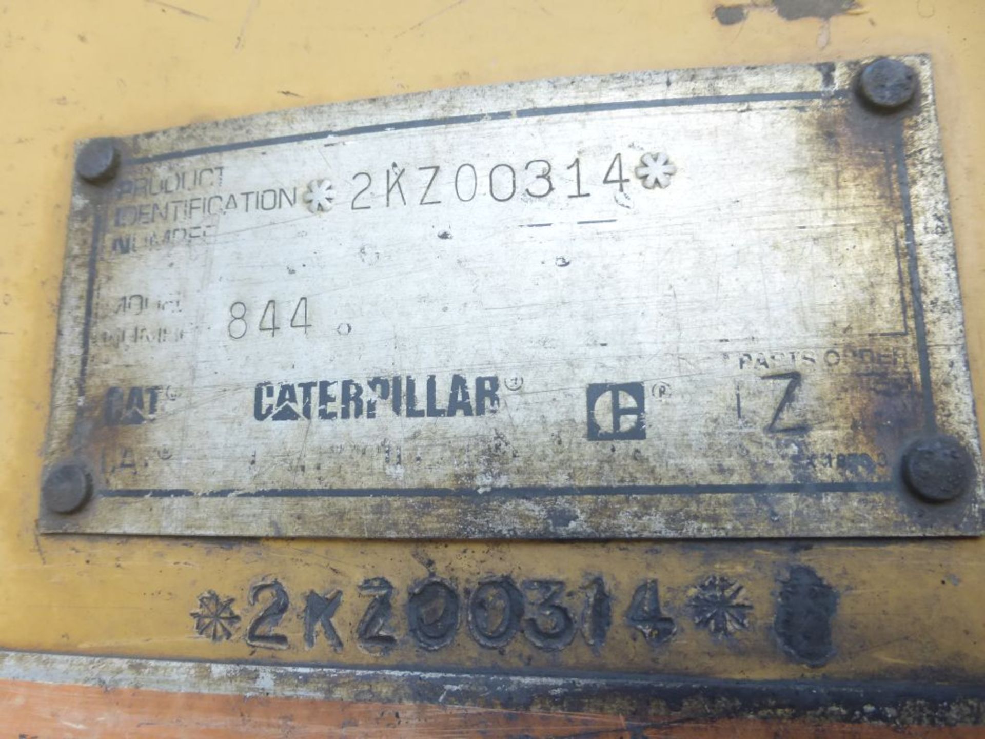 Caterpillar 844 Wheel Dozer | Model No. 844; Product ID No. 2KZ00314; Young/Hemis LLC 236" - Image 17 of 25