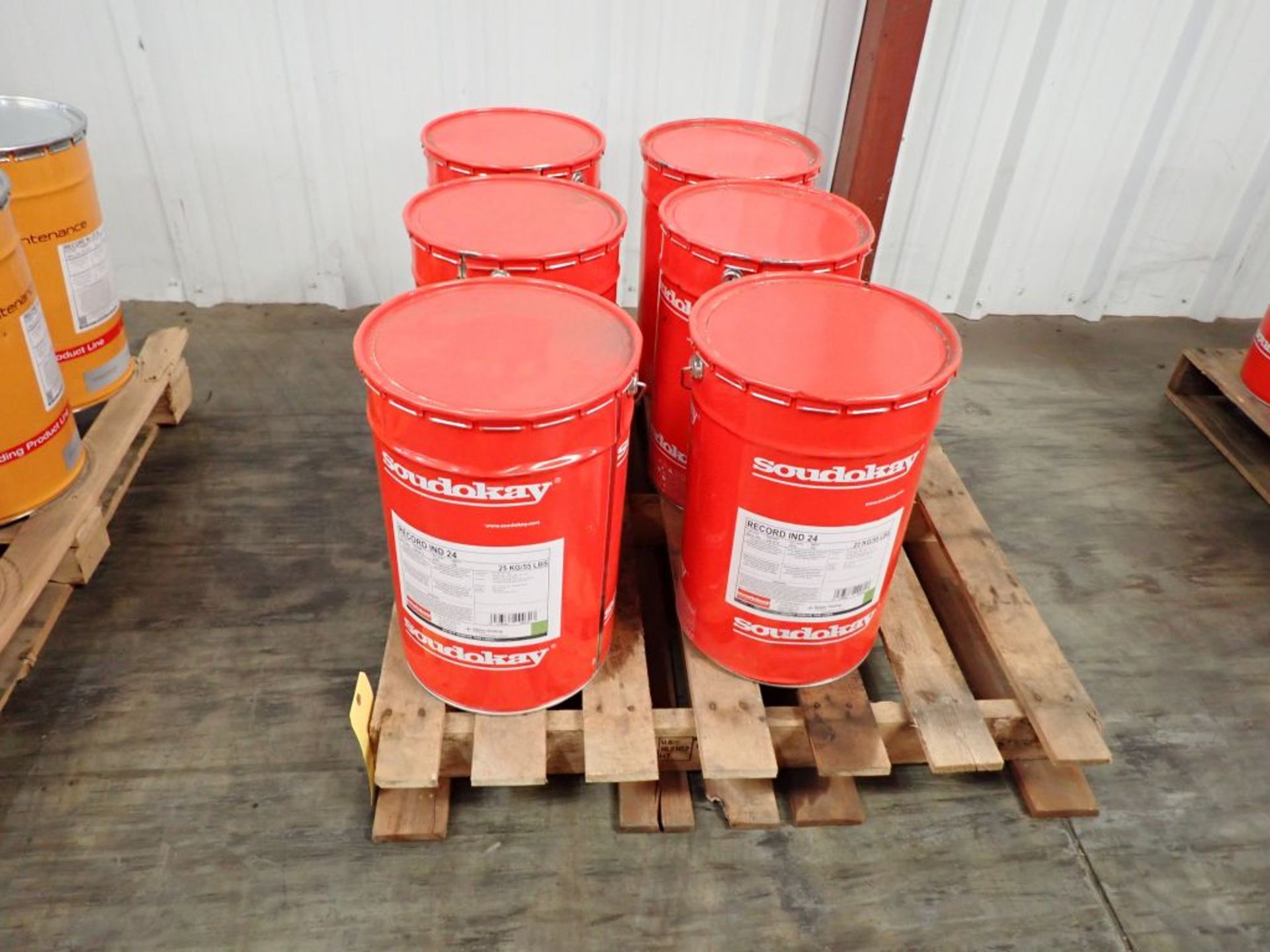 Lot of (6) Soudokay Record Ind-24 Welding Flux - Image 2 of 5