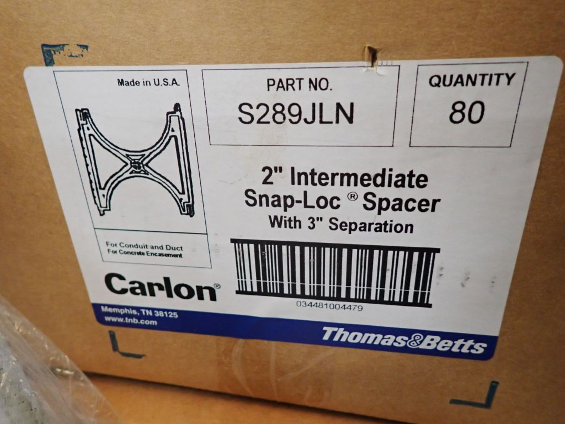 Lot of (1280) Snap-Loc 2" Intermediate Spacers - Image 4 of 5