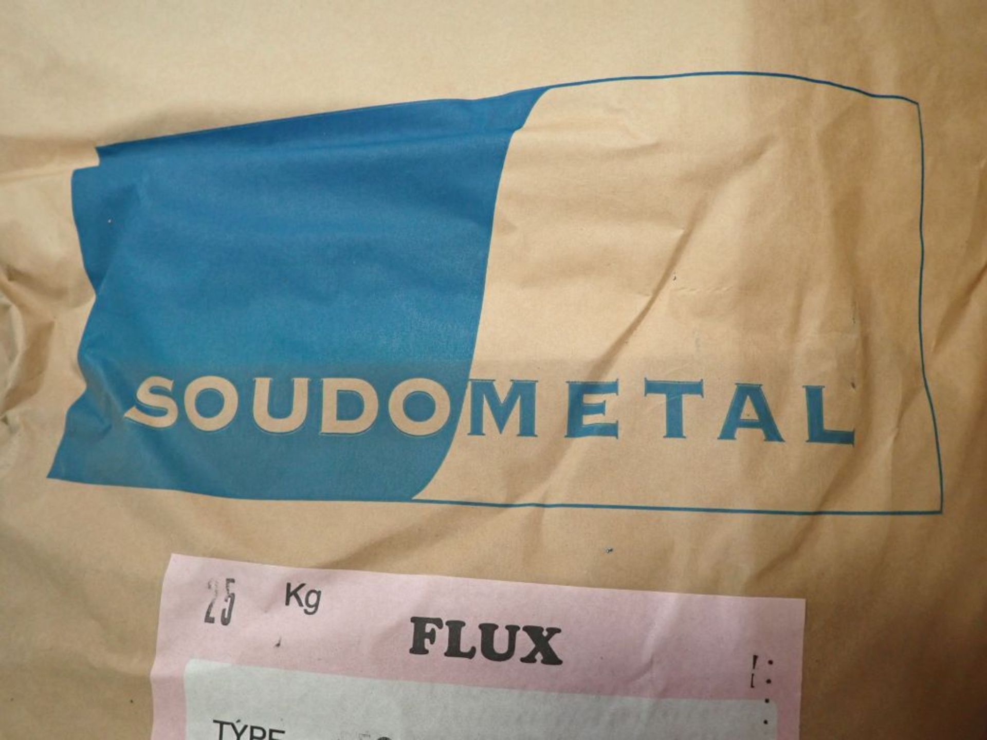 Lot of Approx (17) Soudomental Flux Welding Flux - Image 4 of 5