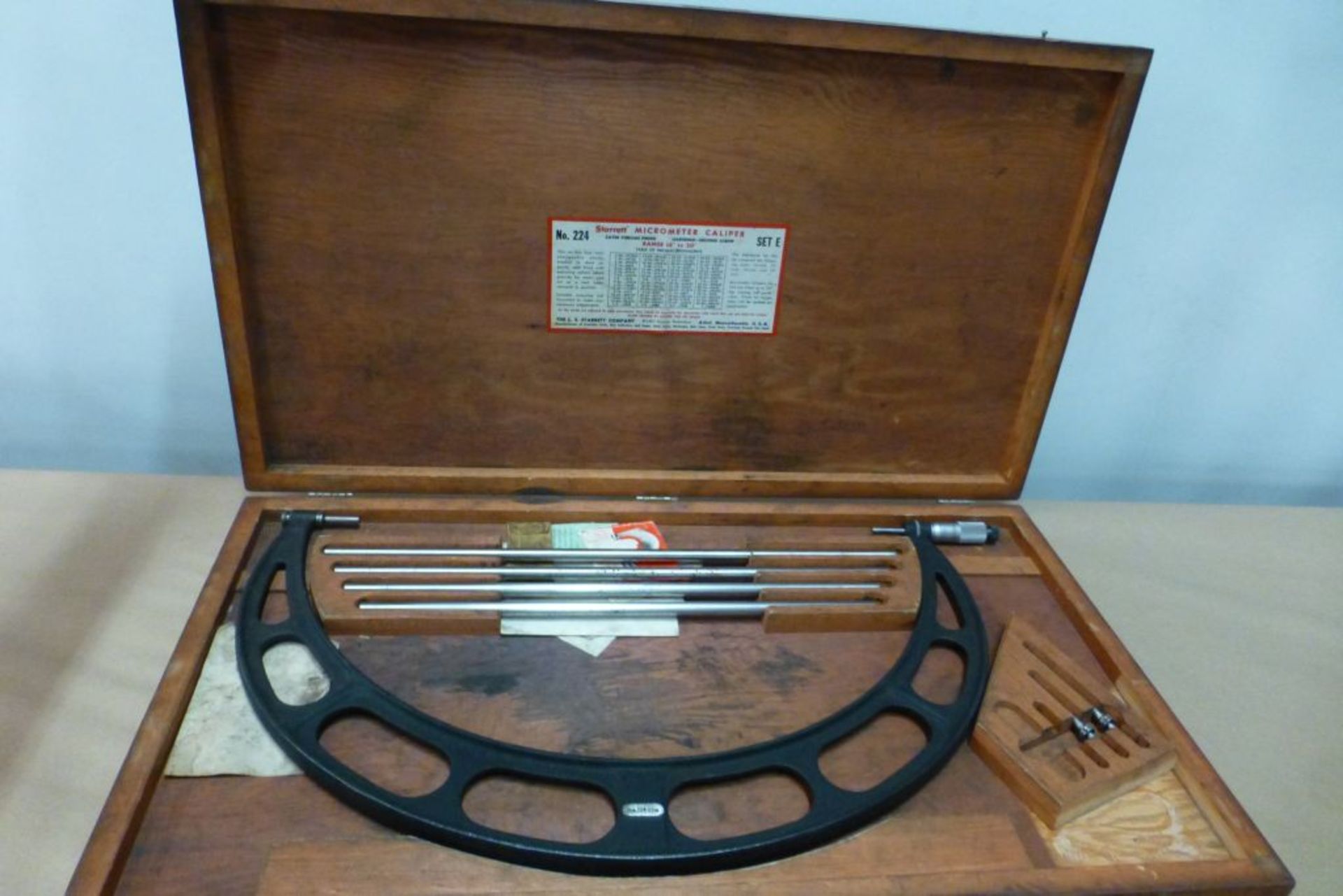 Starrett Micrometer Caliper - Image 4 of 5