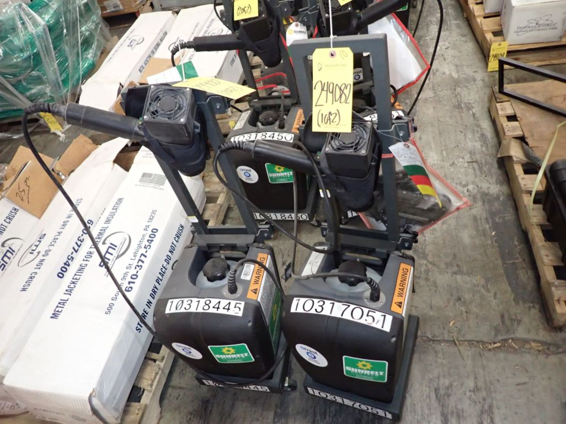 Lot of (2) Emist EM360 Electrostatic Sprayers