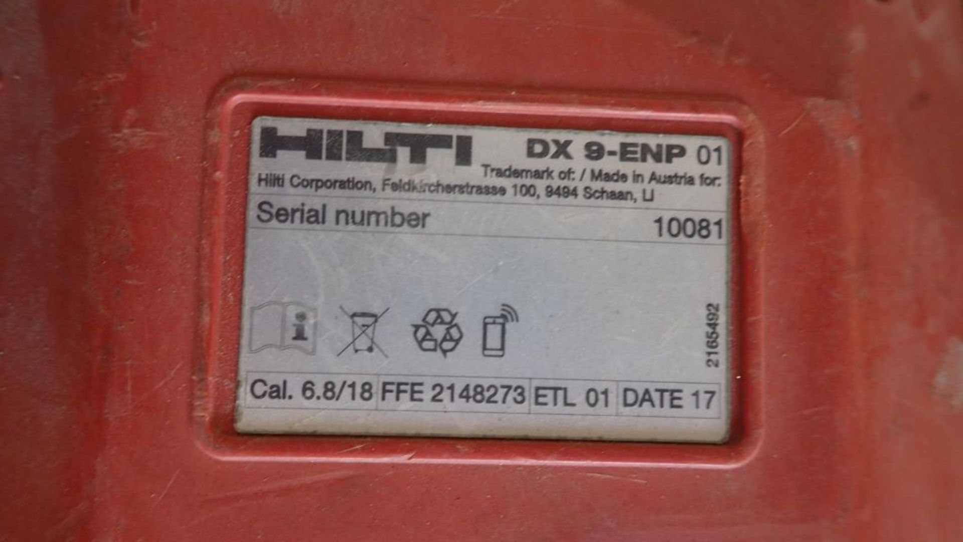 Lot of (2) Assorted Hilti Components - Image 9 of 10