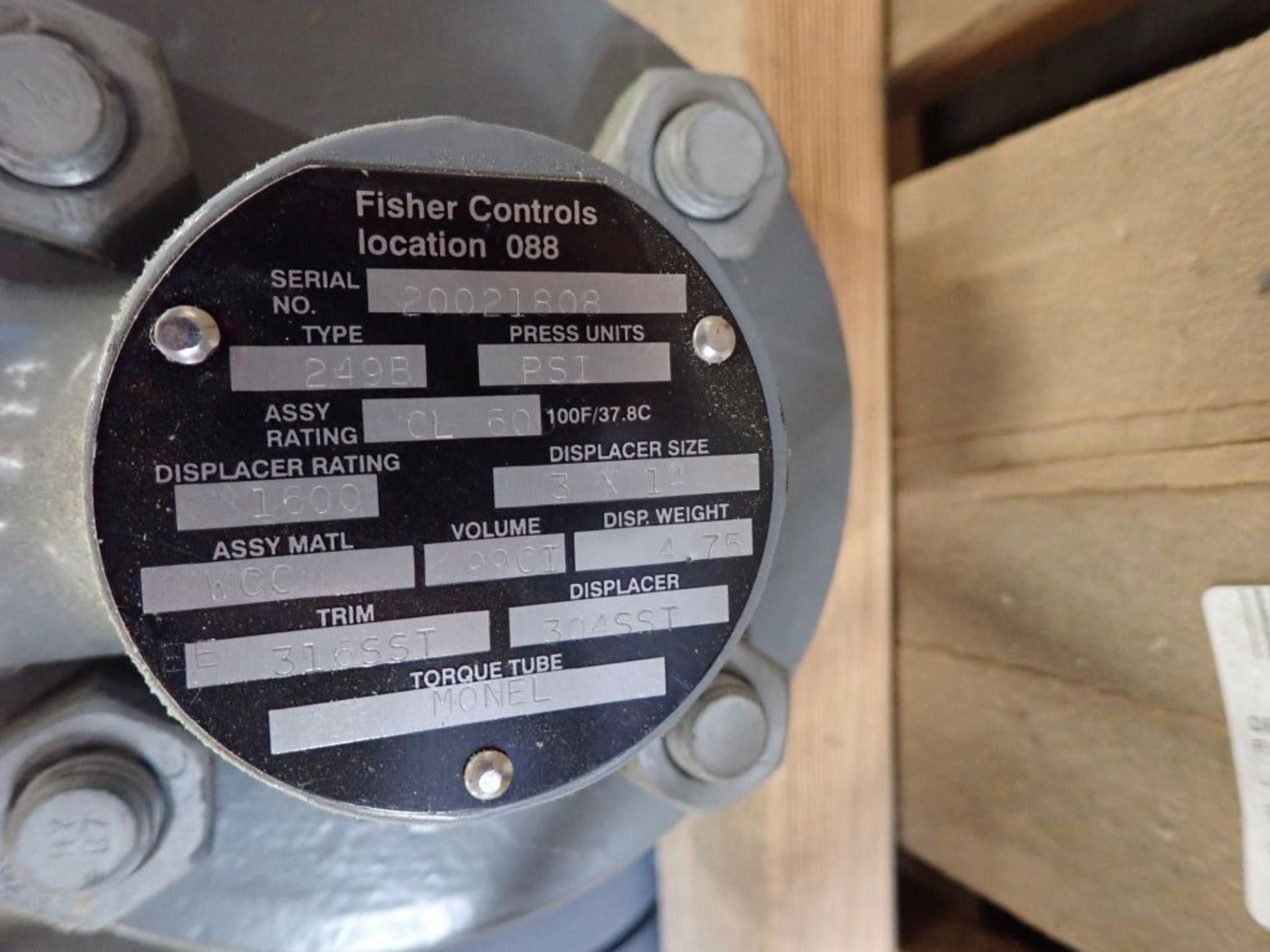 Fisher Controller Level Transmitter Displacer - Image 5 of 5