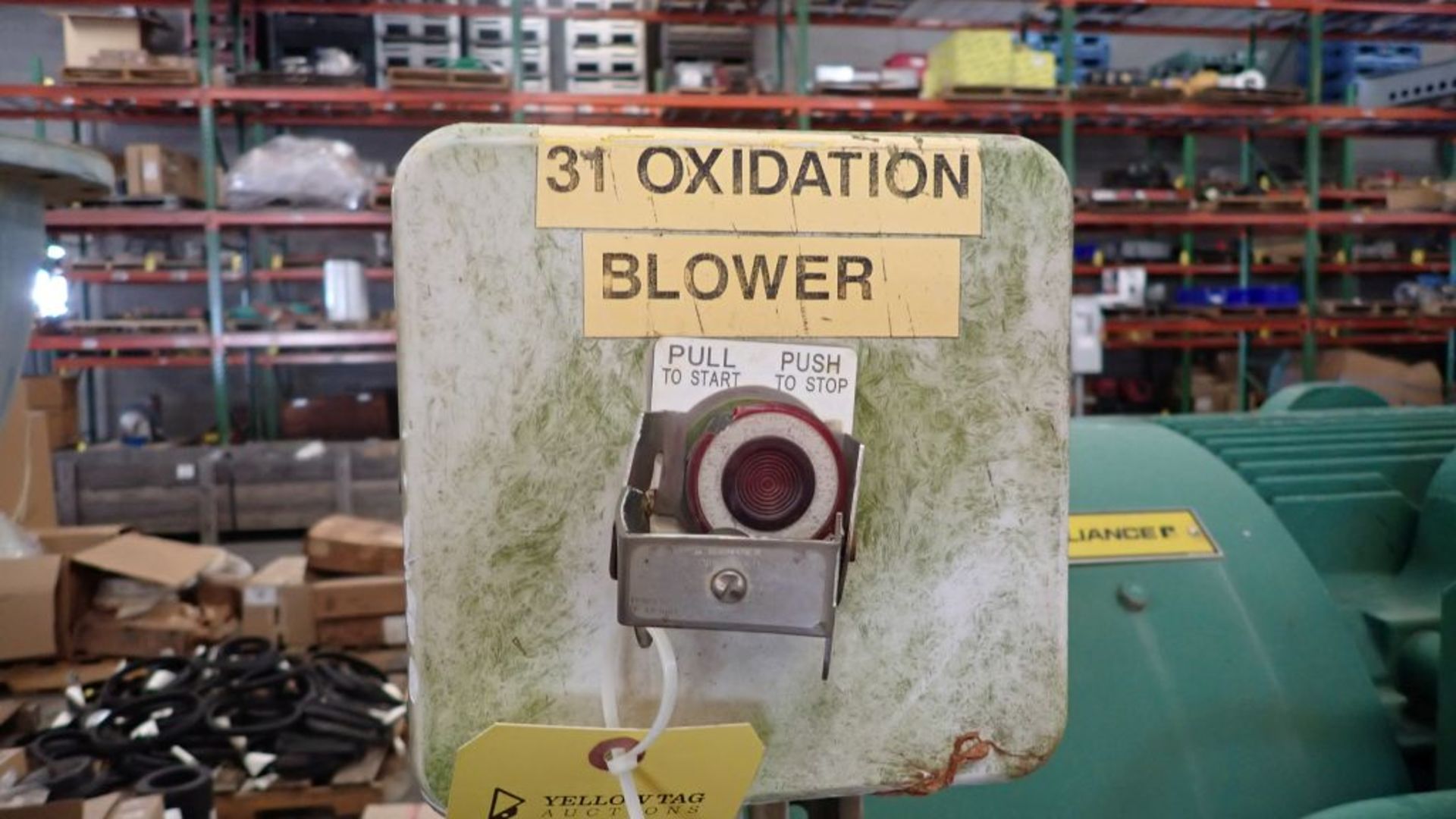 Oxidation Blower w/Motor - Image 8 of 11