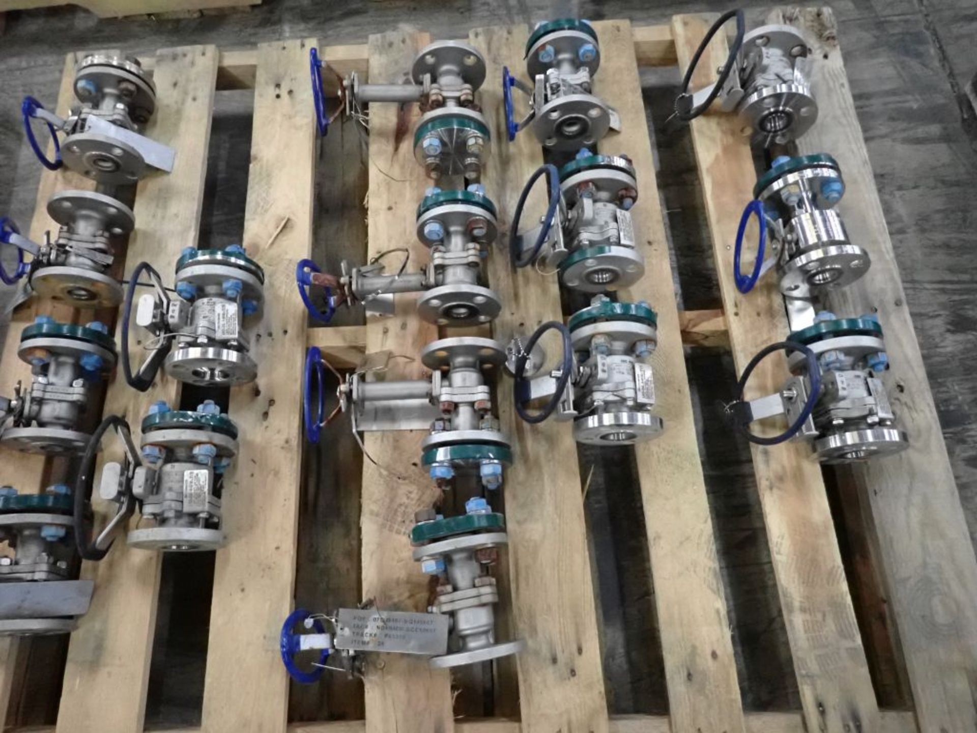 Lot of (16) Assorted Hastelloy Valves