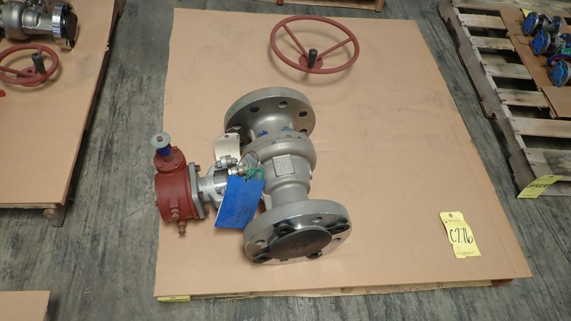 Ladish Hastelloy Valve w/Actuator