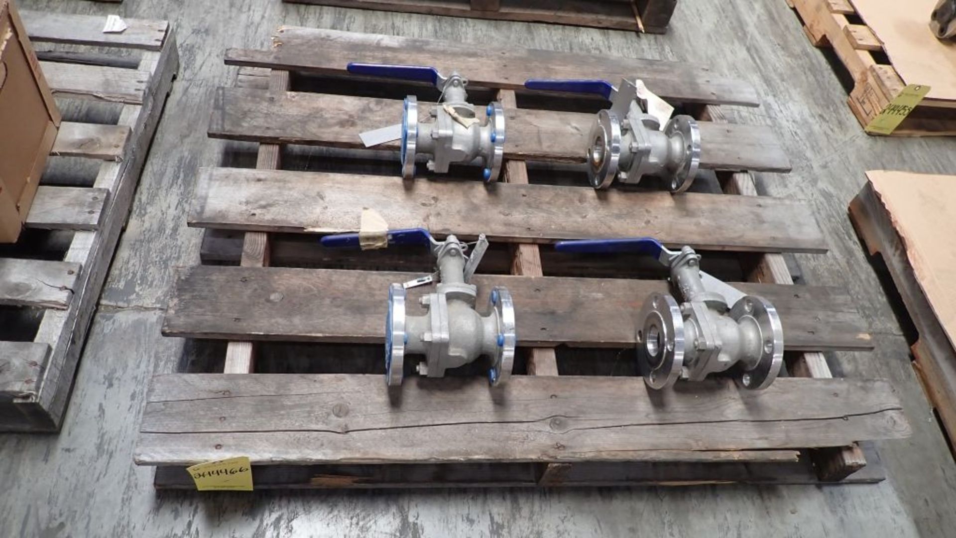 Lot of (4) Kinka 2" Hastelloy Valves