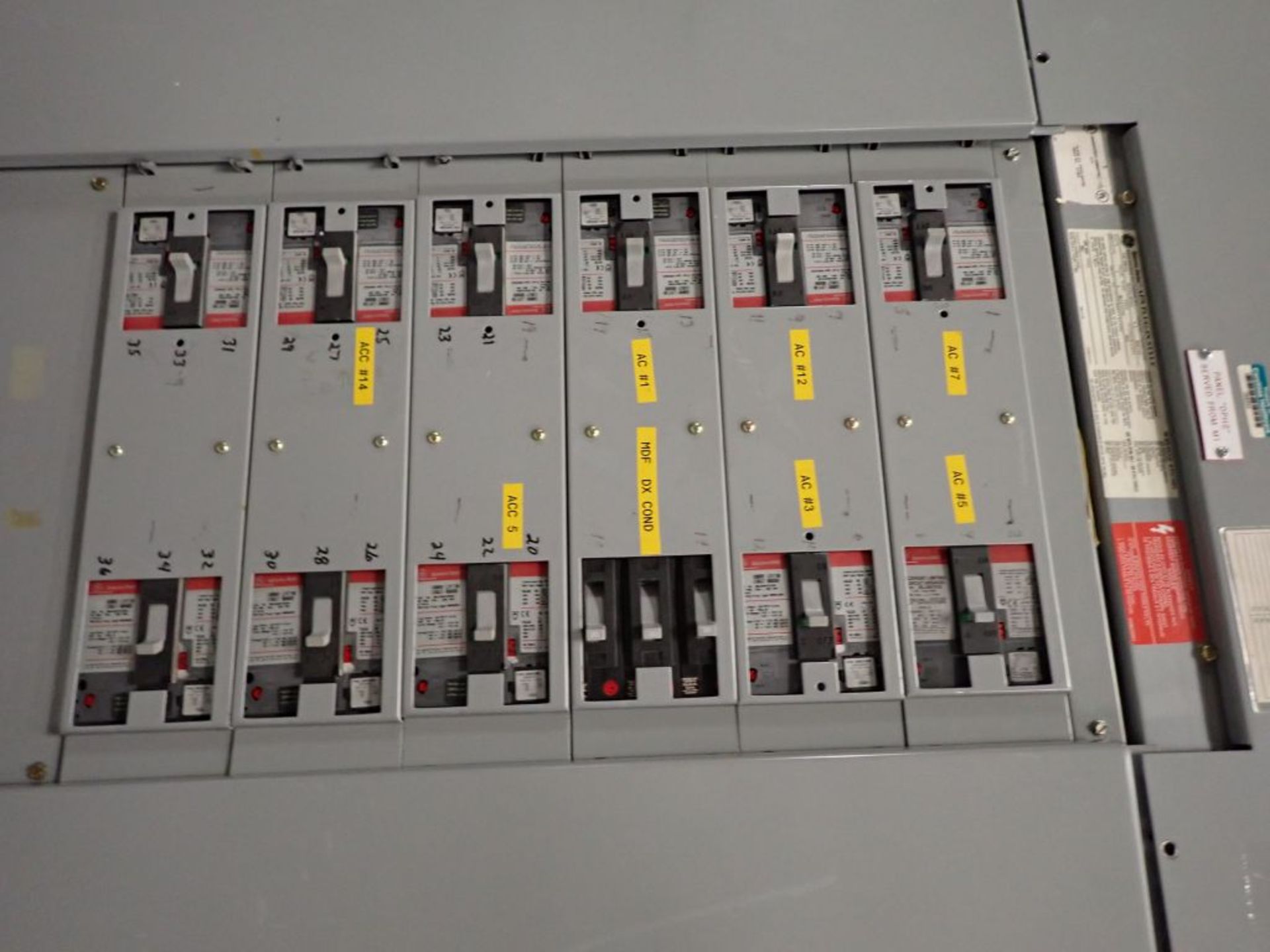 GE Spectra Series Power Panelboard - Image 6 of 11