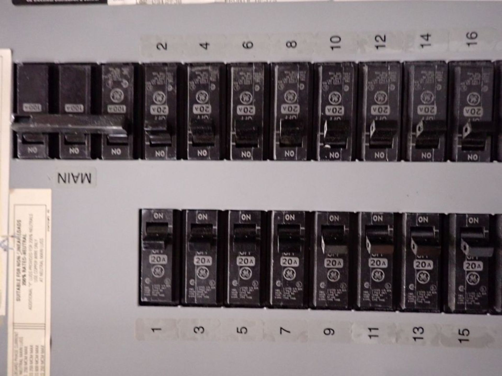 GE A-Series Panelboard - Image 6 of 7