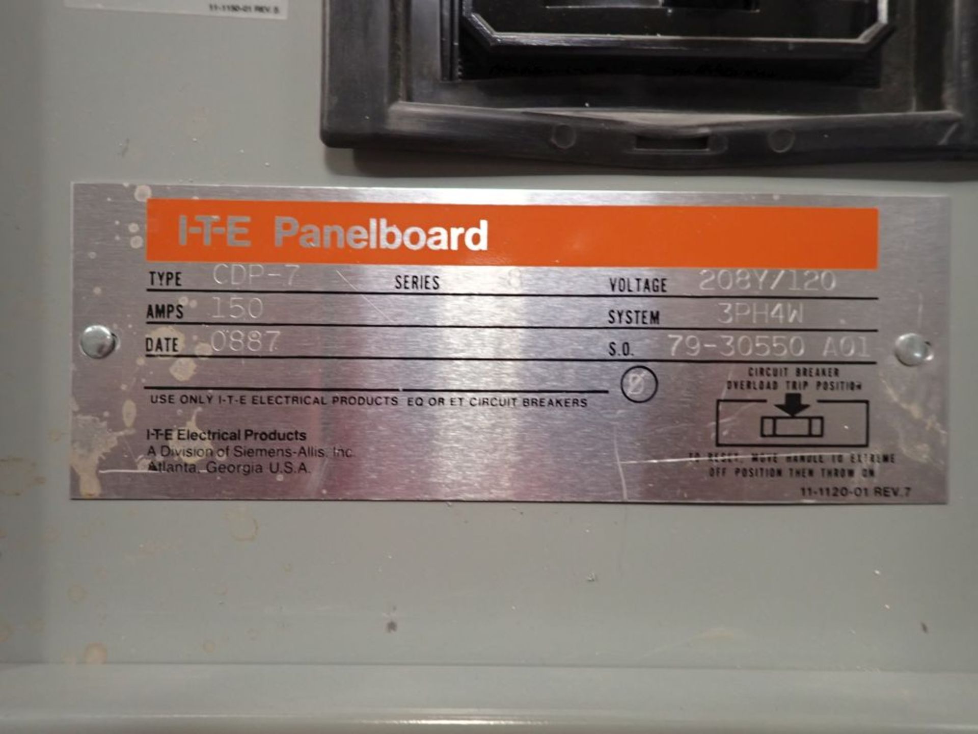 ITE Panelboard - Image 6 of 7