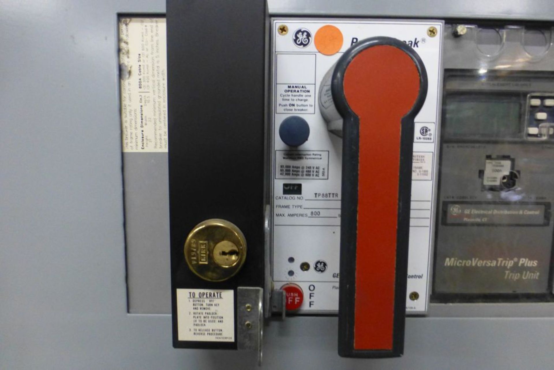 GE Spectra Series Switchboard - Image 9 of 26