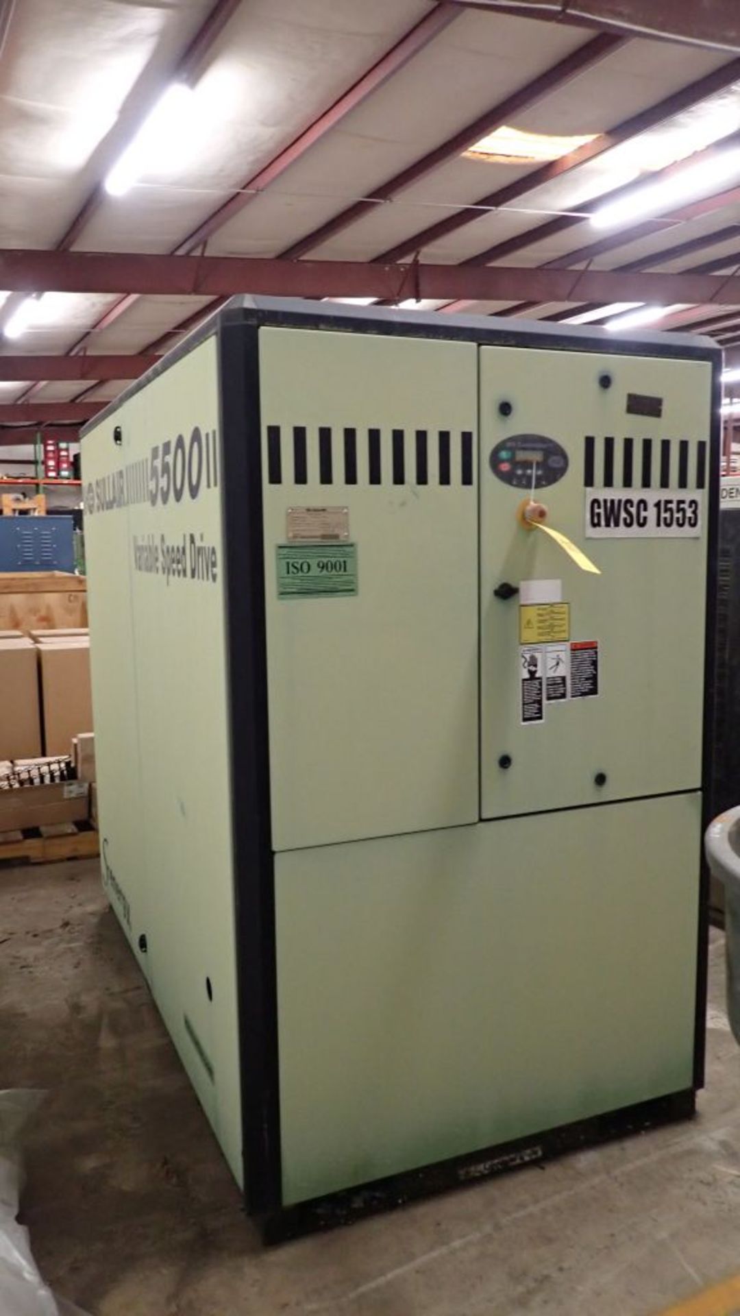 2013 Sullair 5500 Variable Speed Drive Rotary Screw Air Compressor - Image 4 of 14