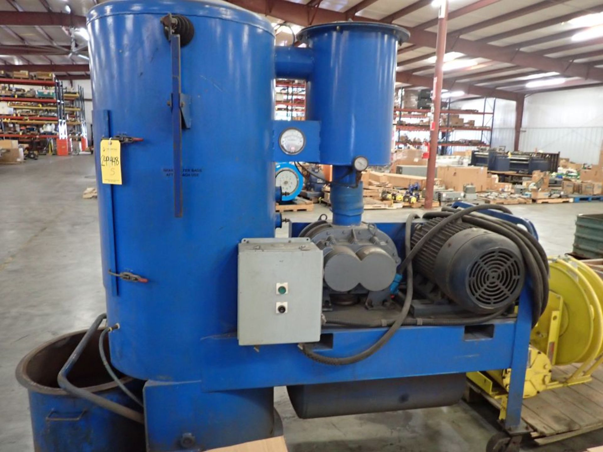 Tuthill Vacuum & Blower System w/Leeson 30 HP Motor - Image 3 of 8