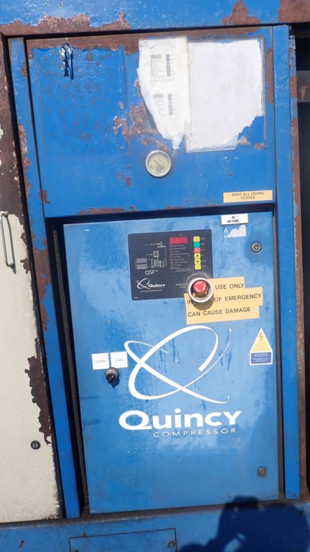 Quincy Air Compressor - Image 5 of 12