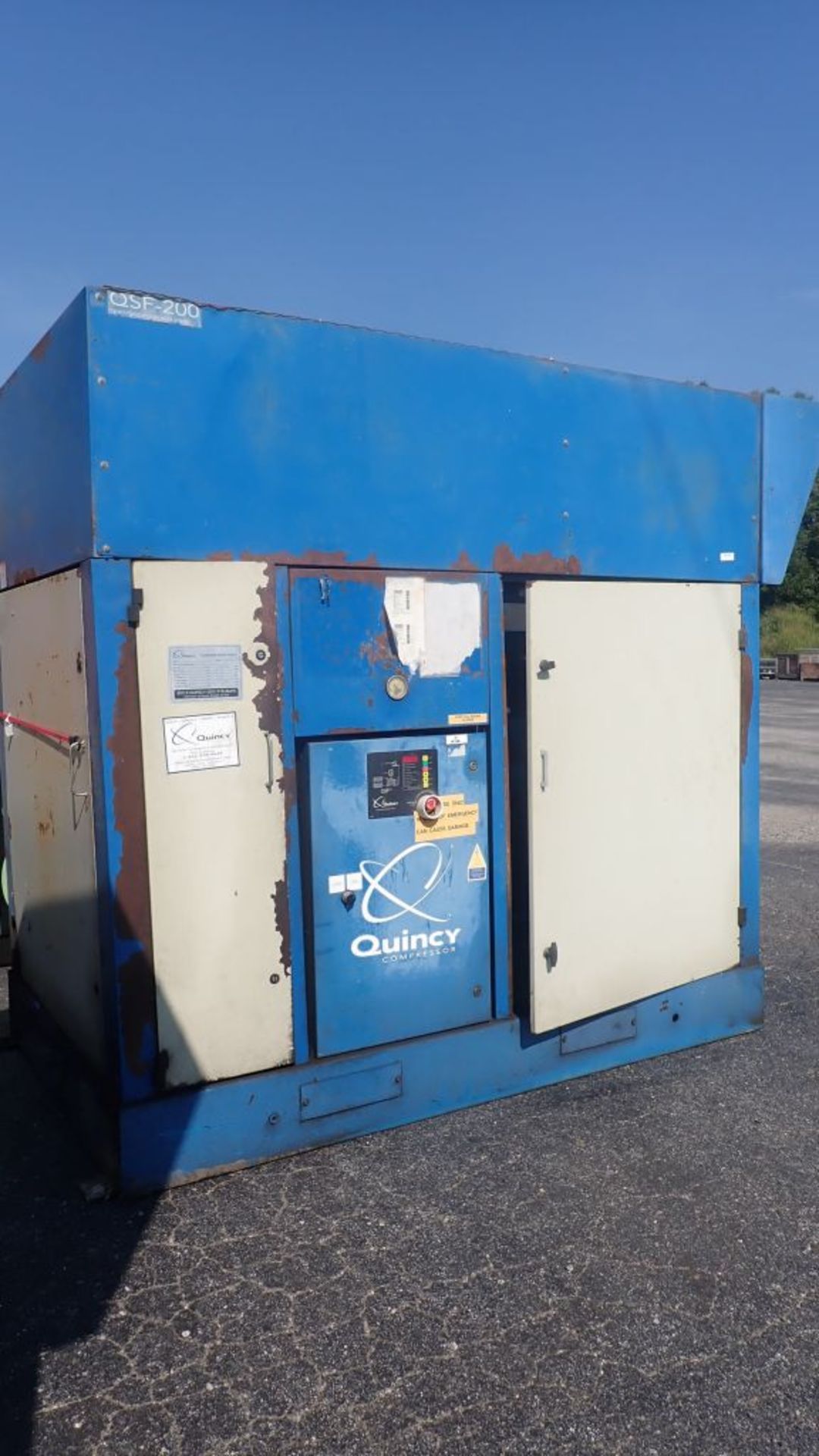 Quincy Air Compressor - Image 2 of 12