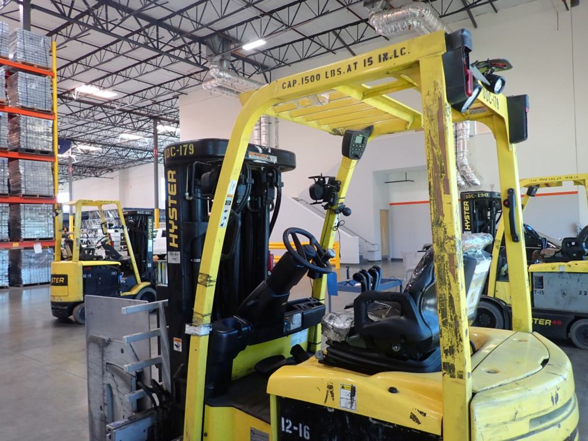Hyster Electric Forklift - Image 4 of 12