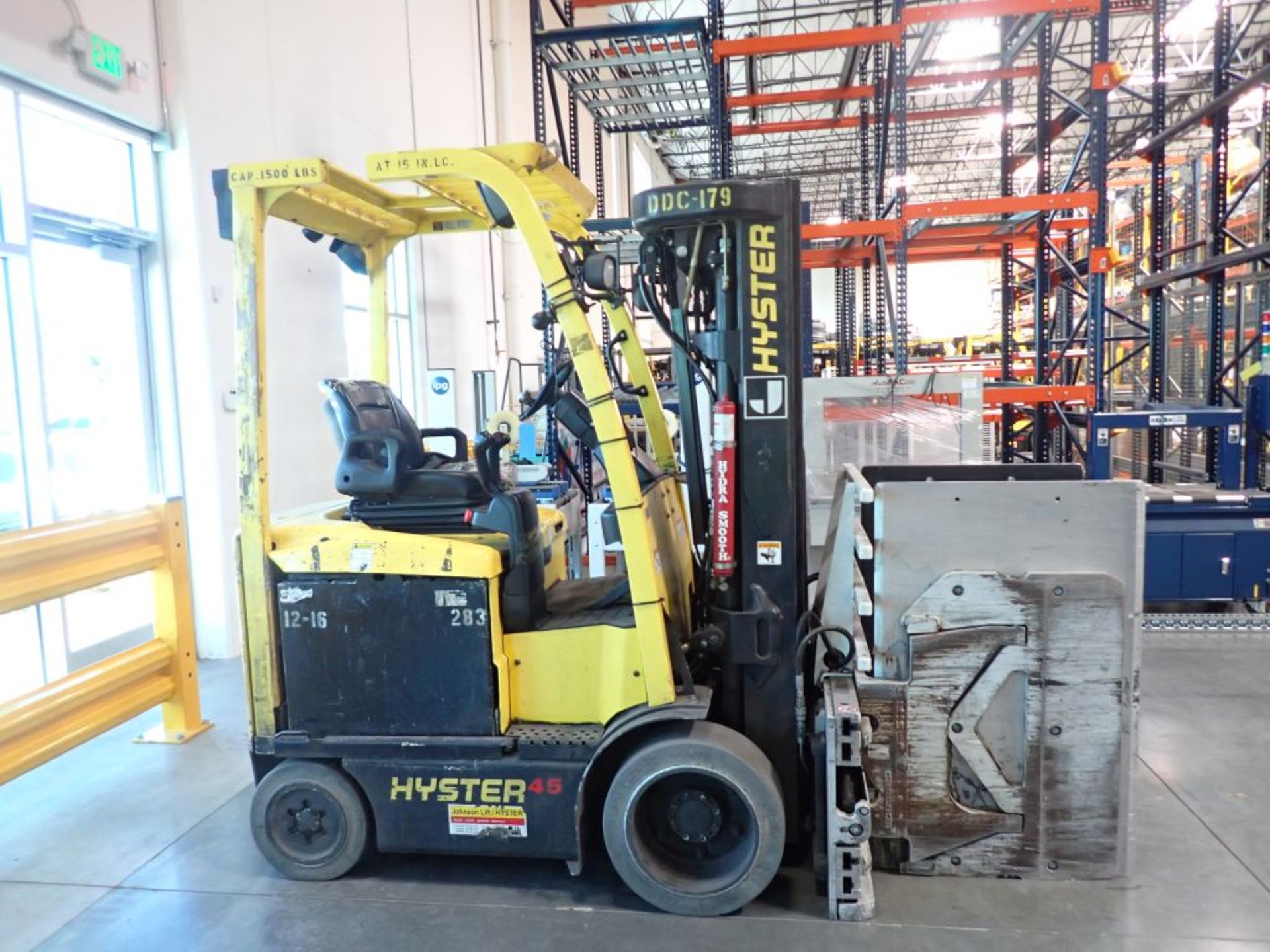Hyster Electric Forklift - Image 3 of 12