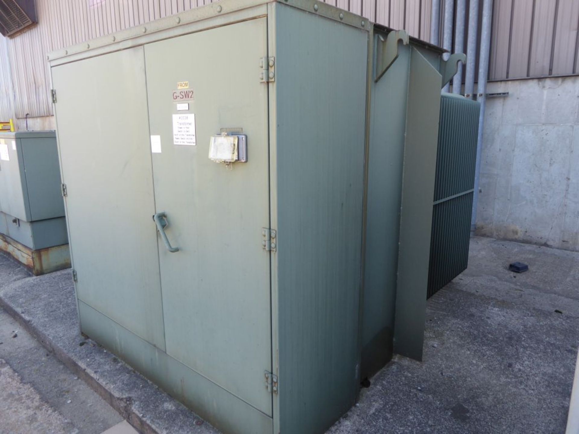 Cooper 2000 KVA Padmount Transformer