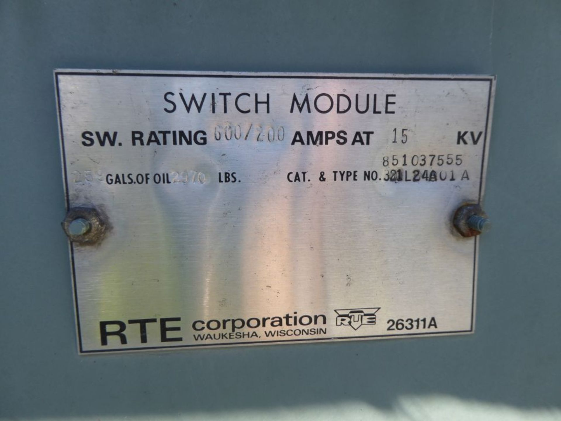 RTE 15 KV Switch - Image 5 of 5