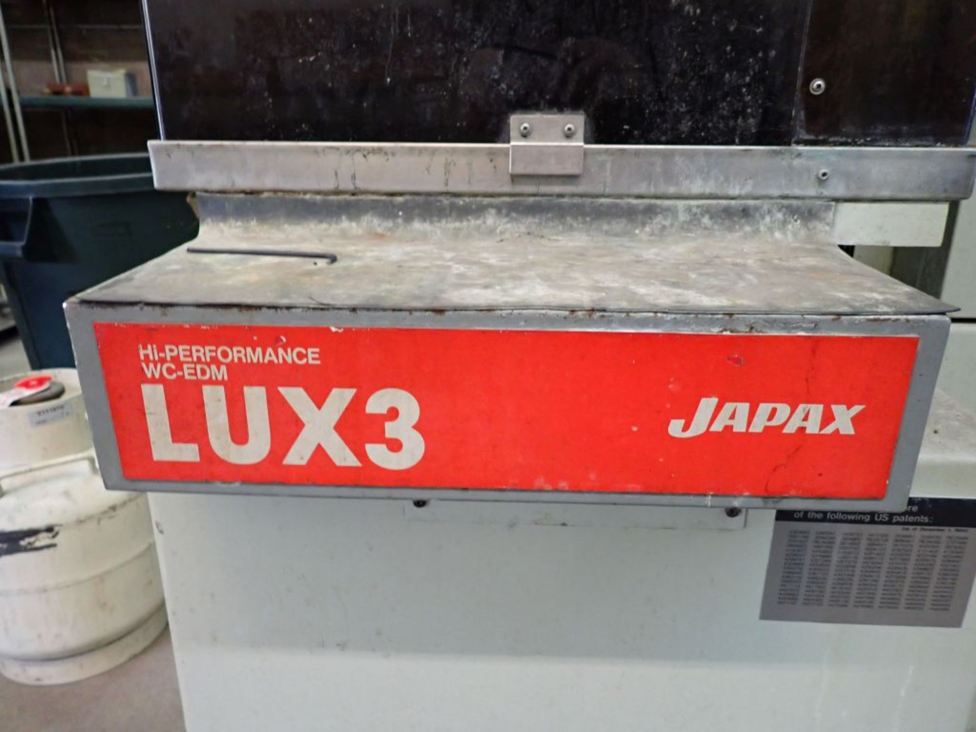 Japax LUX3 Wire EDM w/Japax Control - Image 3 of 14