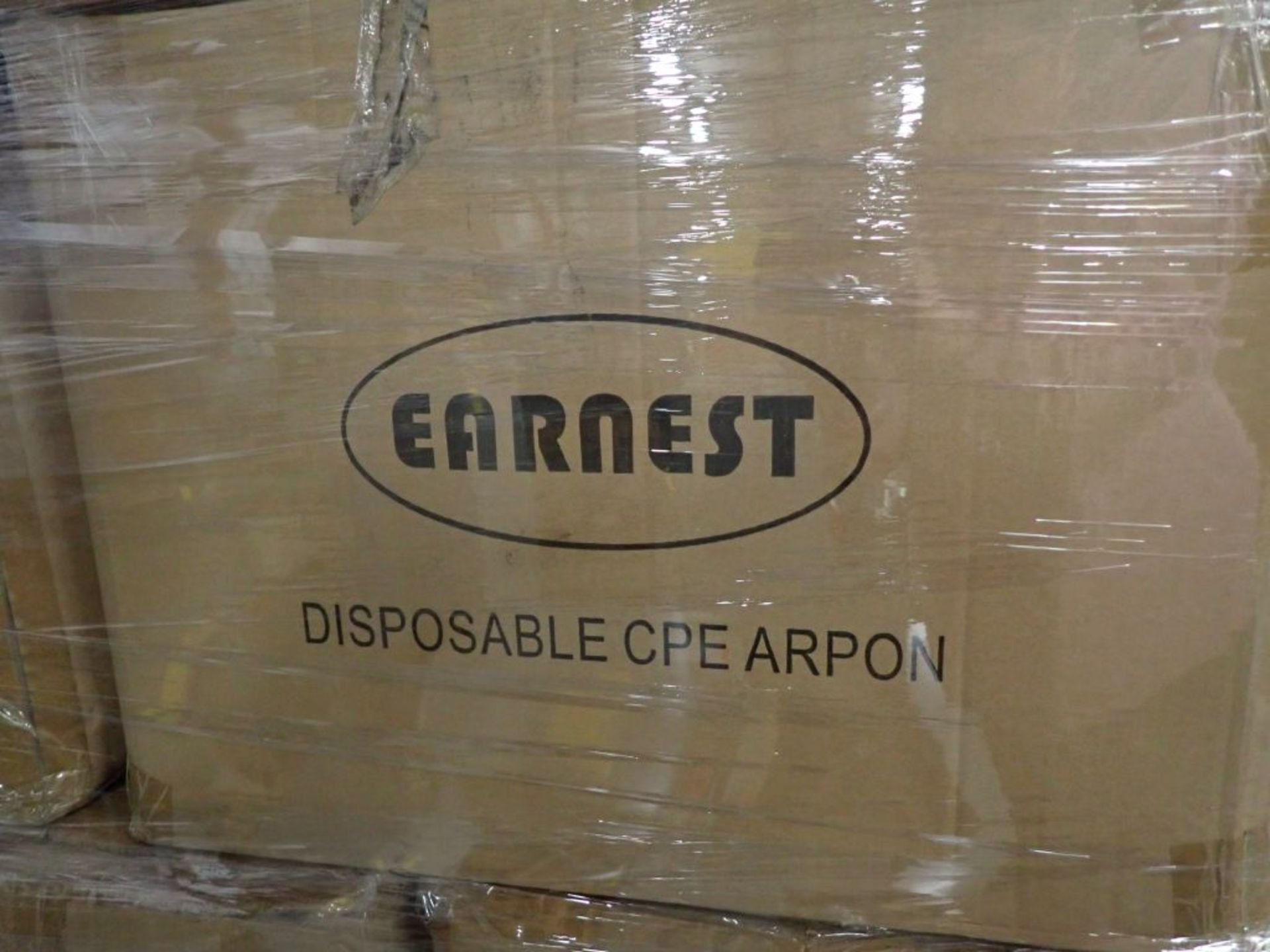 Lot of (6,400) Earnest Disposable CPE Aprons - Image 3 of 5