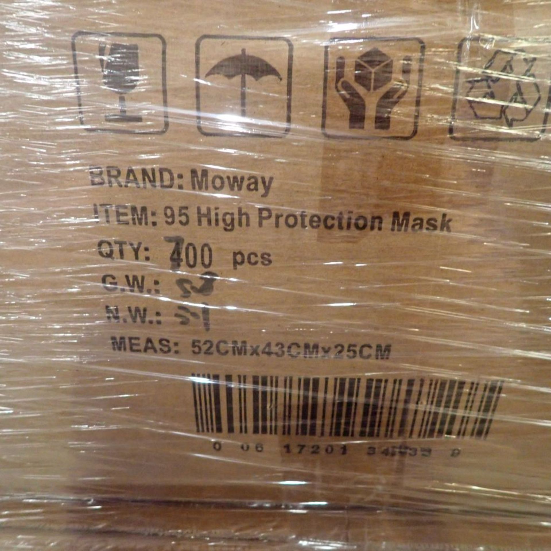 Lot of (29,400) Moway 95 High Protection Mask - Image 3 of 4