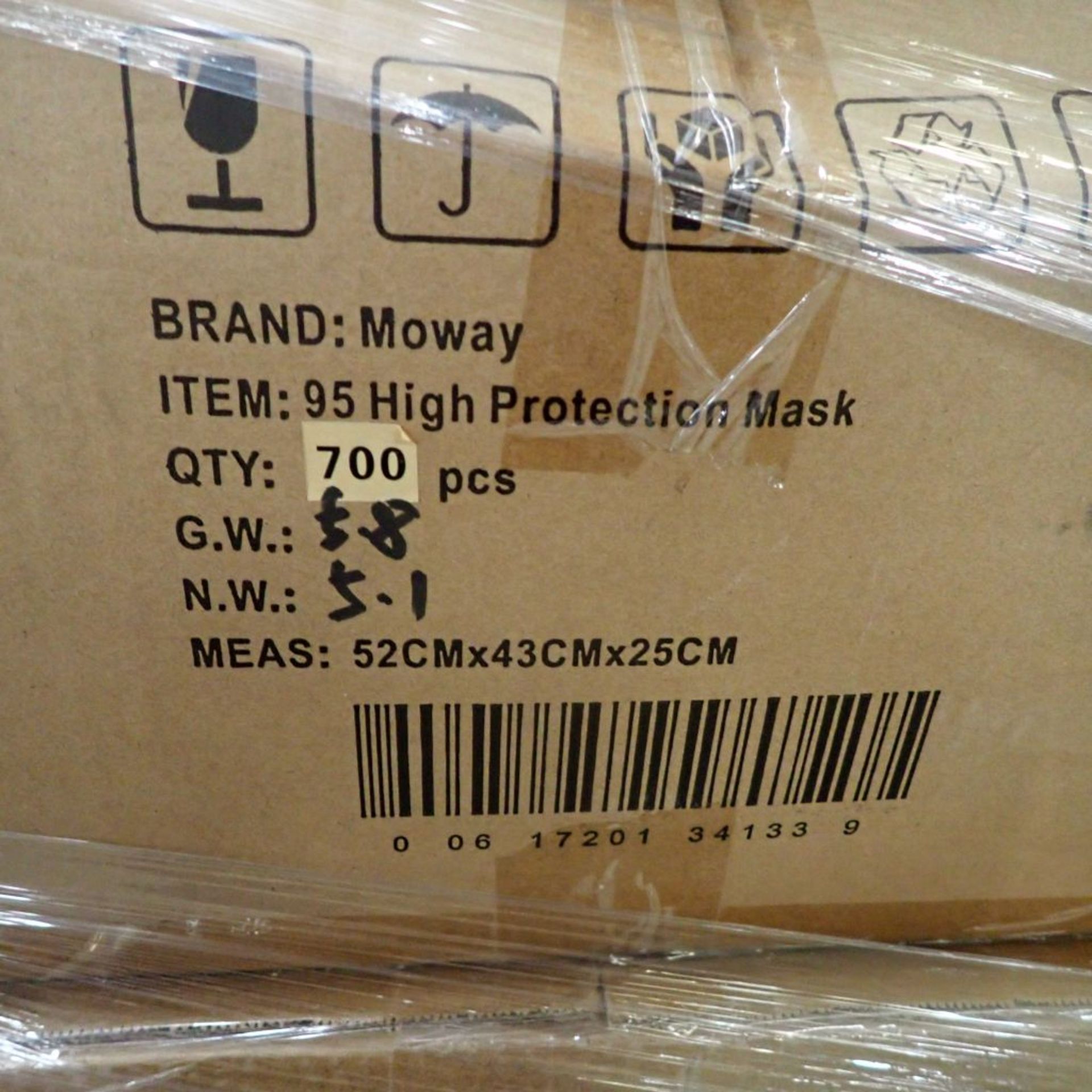 Lot of (25,200) Moway 95 High Protection Mask - Image 3 of 3