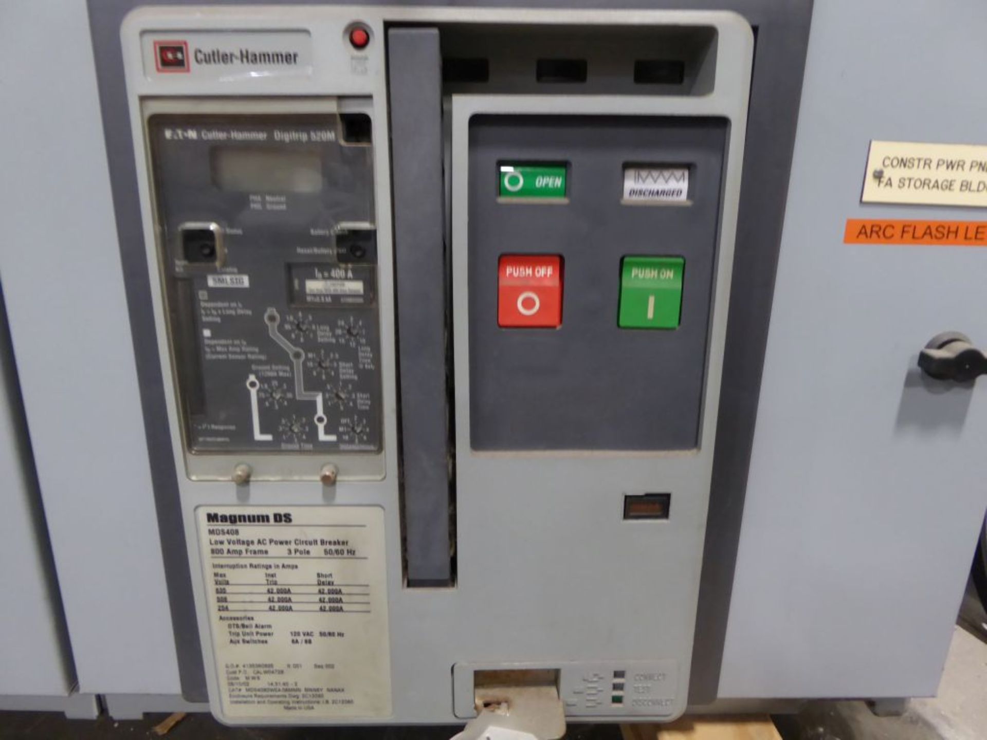 Located in Fridley, MN - Cutler-Hammer Magnum DS Switchgear - Image 38 of 39