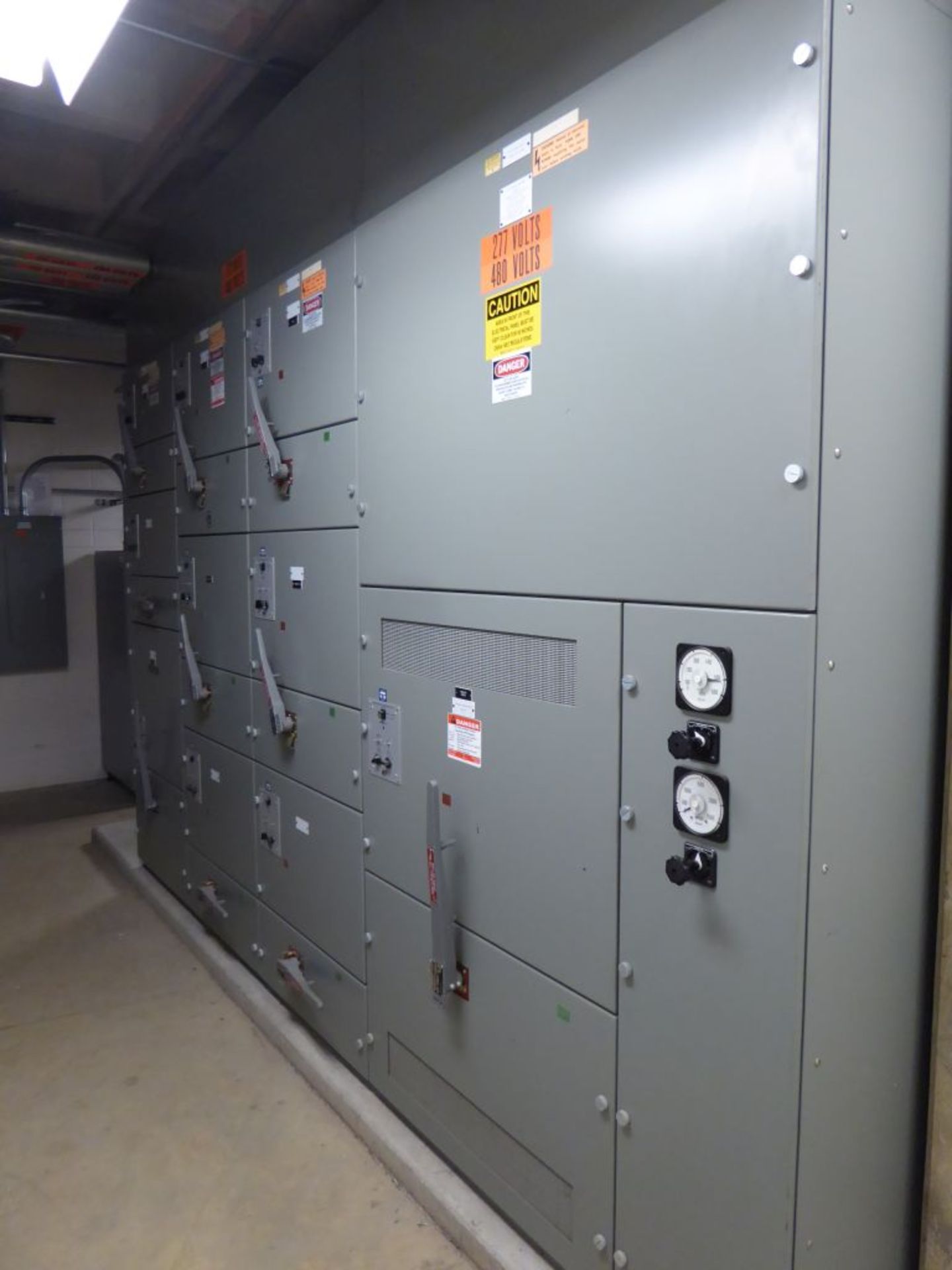 2500A Switchgear - 4 Verticals