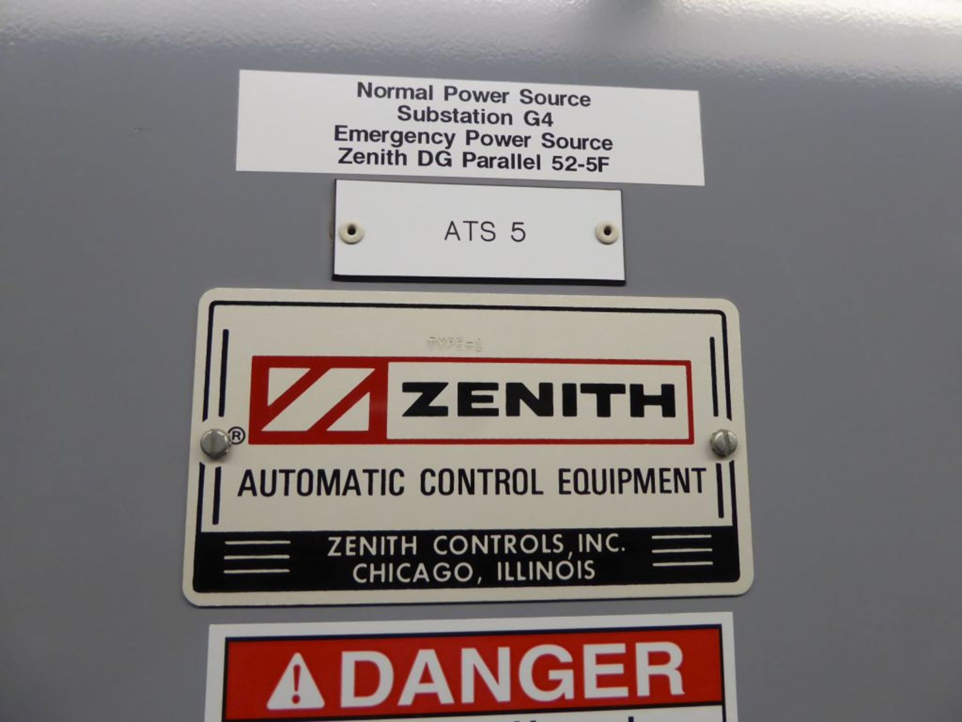 Zenith Automatic Transfer Switch - Image 3 of 10