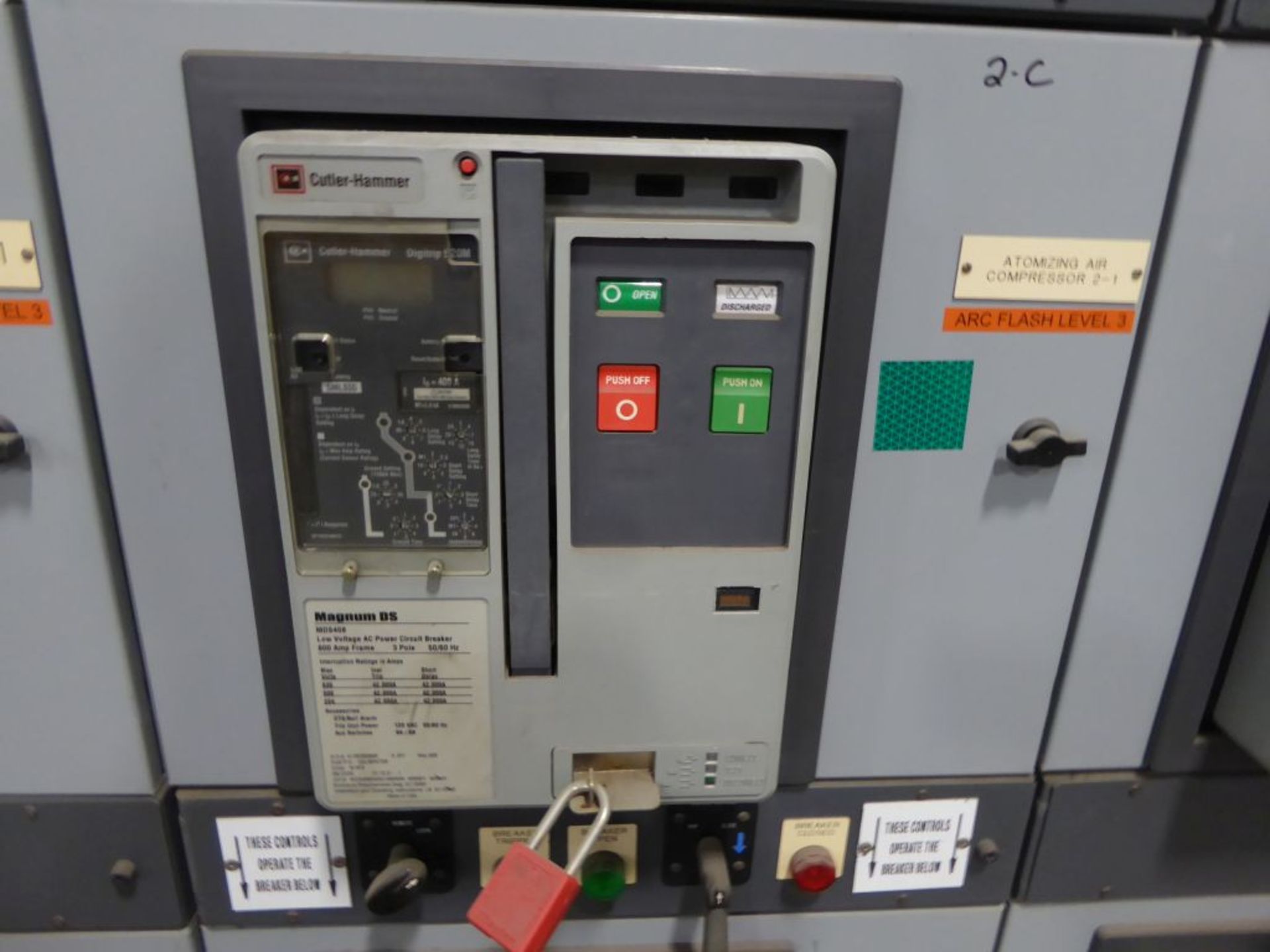 Located in Fridley, MN - Cutler-Hammer Magnum DS Switchgear - Image 22 of 39