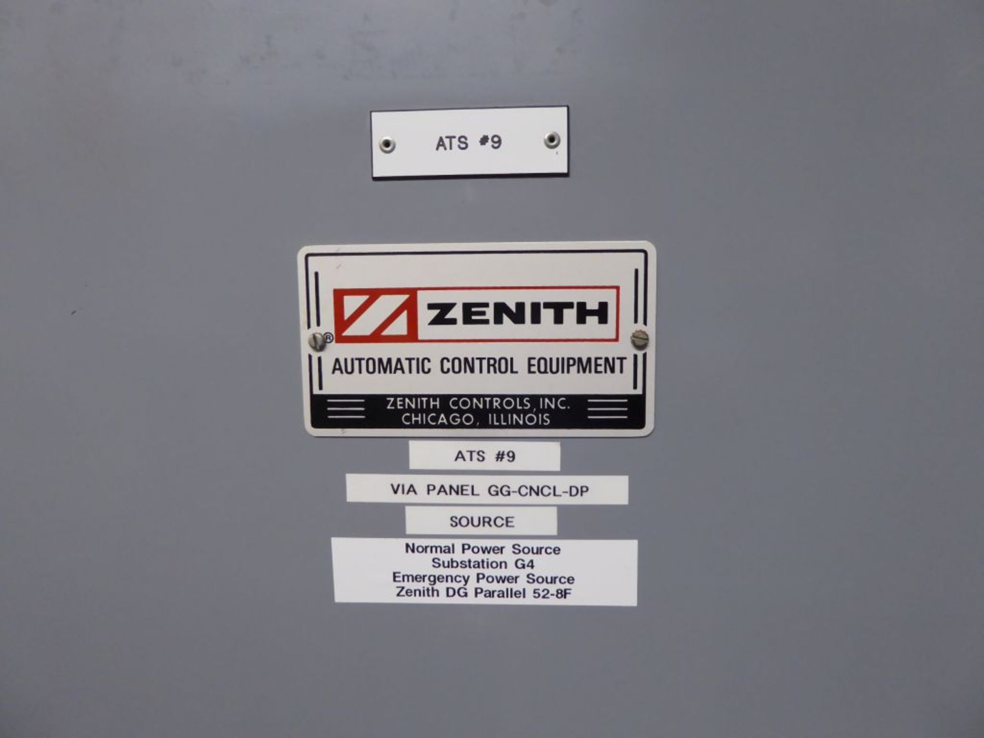 Zenith Automatic Transfer Switch - Image 2 of 4