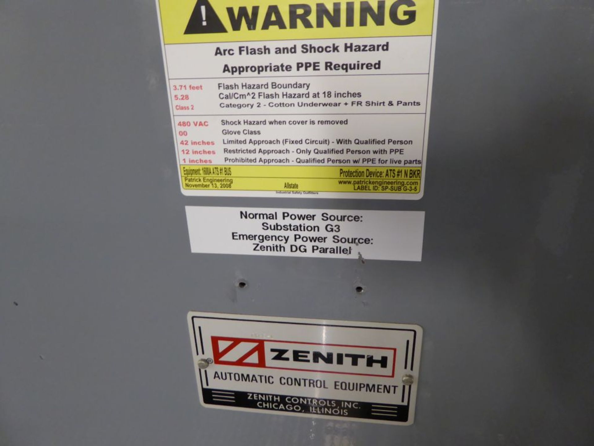 Zenith Transfer and Bypass Isolation Switch - Image 2 of 12